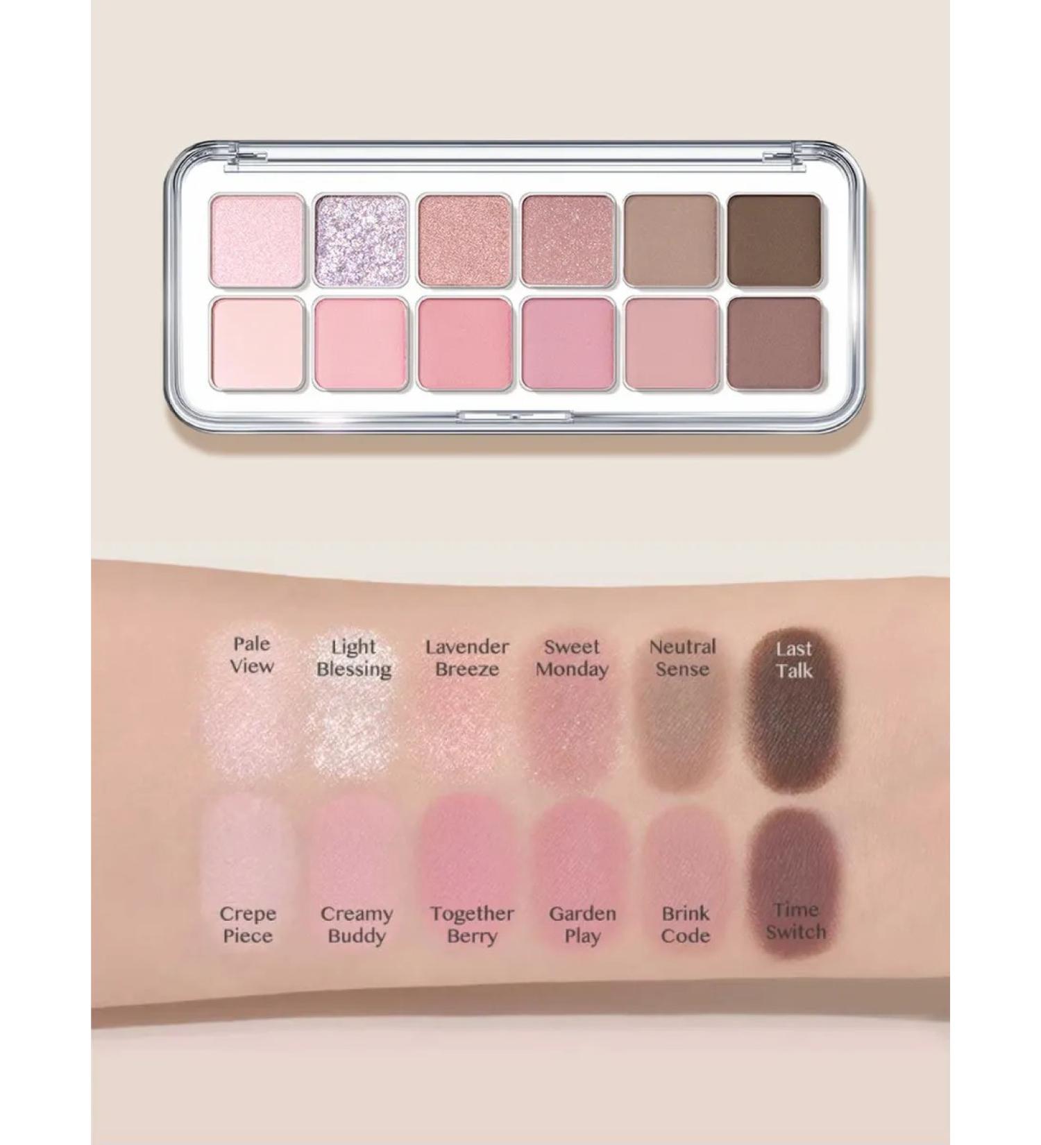 YOOAH Eye Shadows 04 Palette 12 colors - Buy Online on GoSupps.com