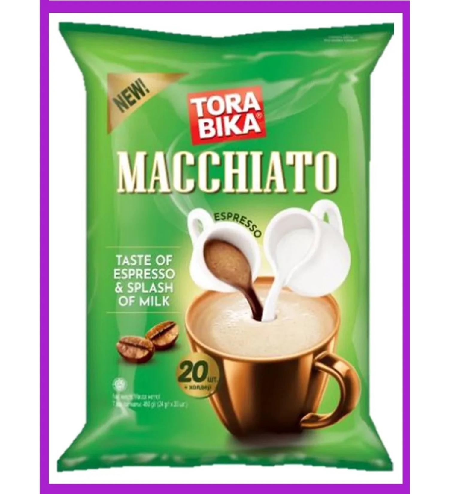 ToraBika Coffee 3 in 1 thorabic Machiato 1 UP * 20 pack - Buy Online on GoSupps.com