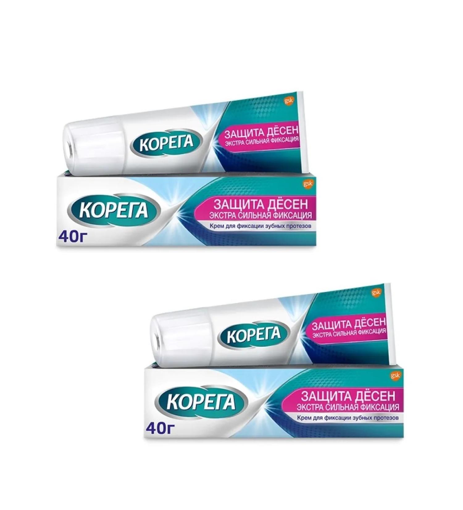 Korega gum protection cream 40 g 2 pcs