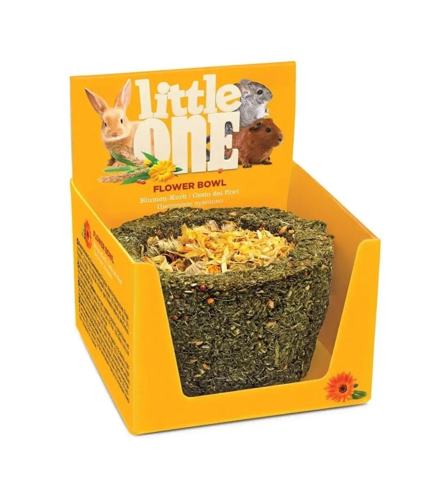 LITTLE ONE Lukoshko for rodents flower edible 140 g - Buy Online on GoSupps.com