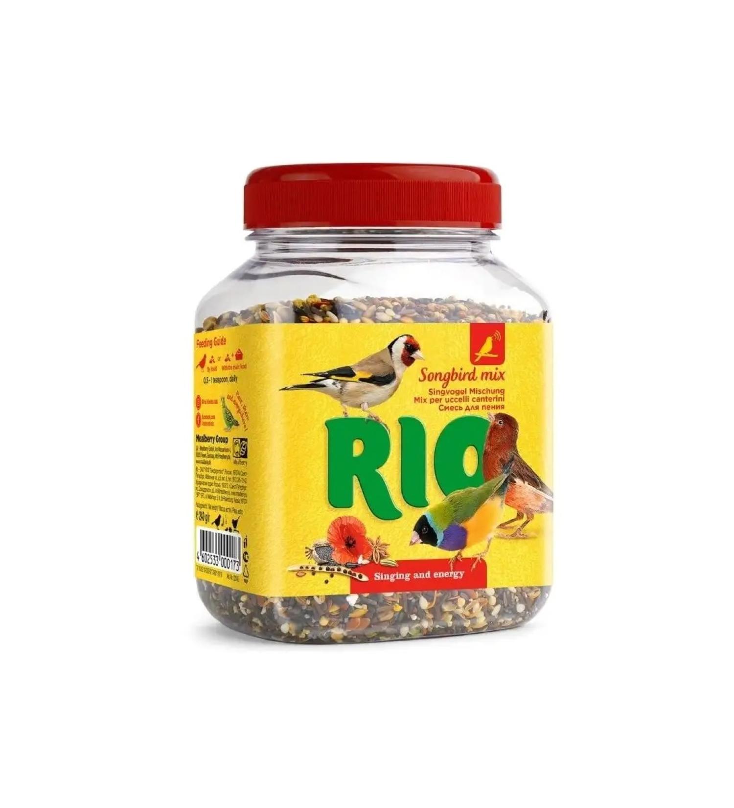 RIO Songbird Mix treat 240 g - Buy Online on GoSupps.com