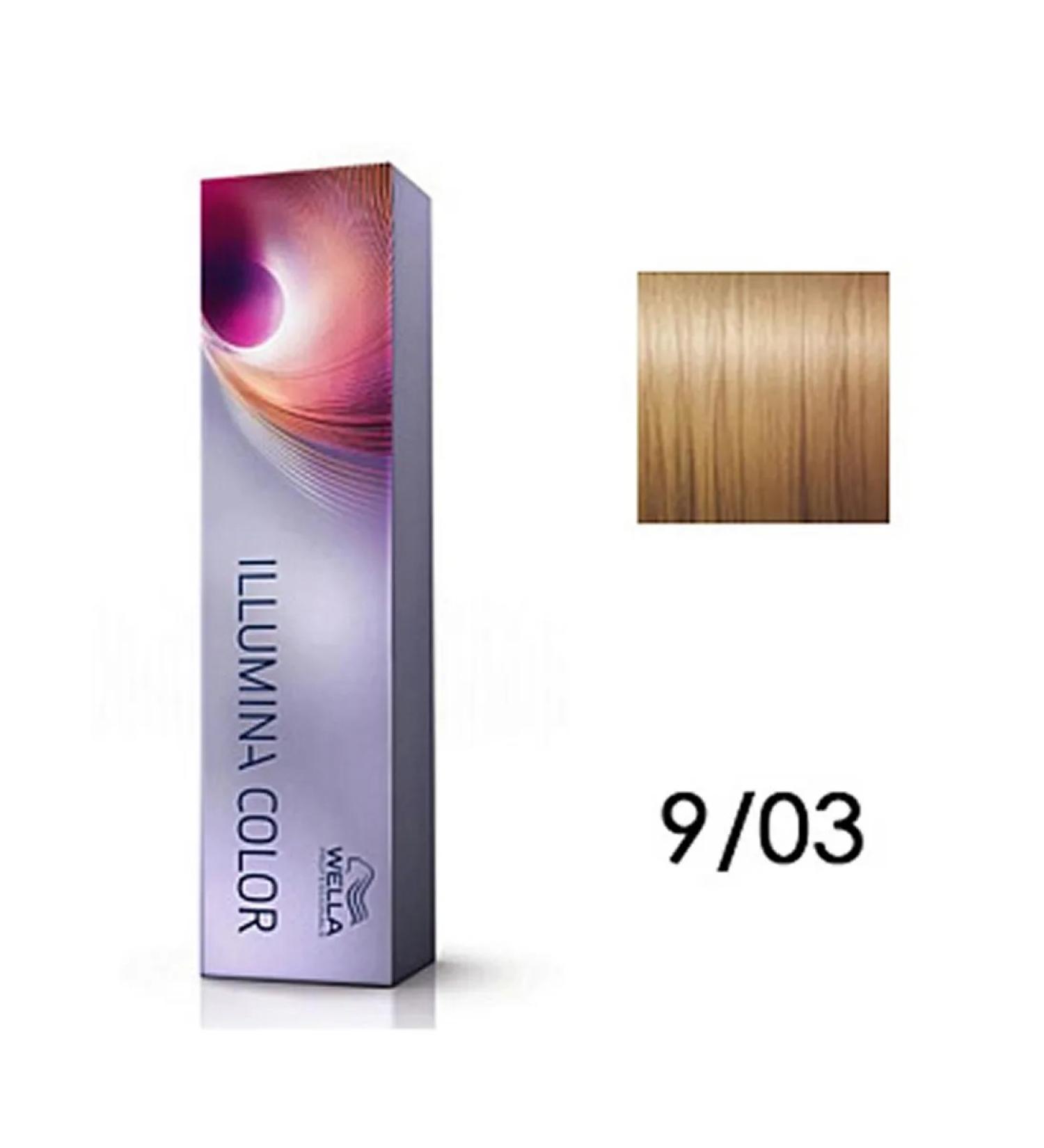 WELLA PROFESSIONALS Illumina color 9 03 60ml cream - Buy Online on GoSupps.com