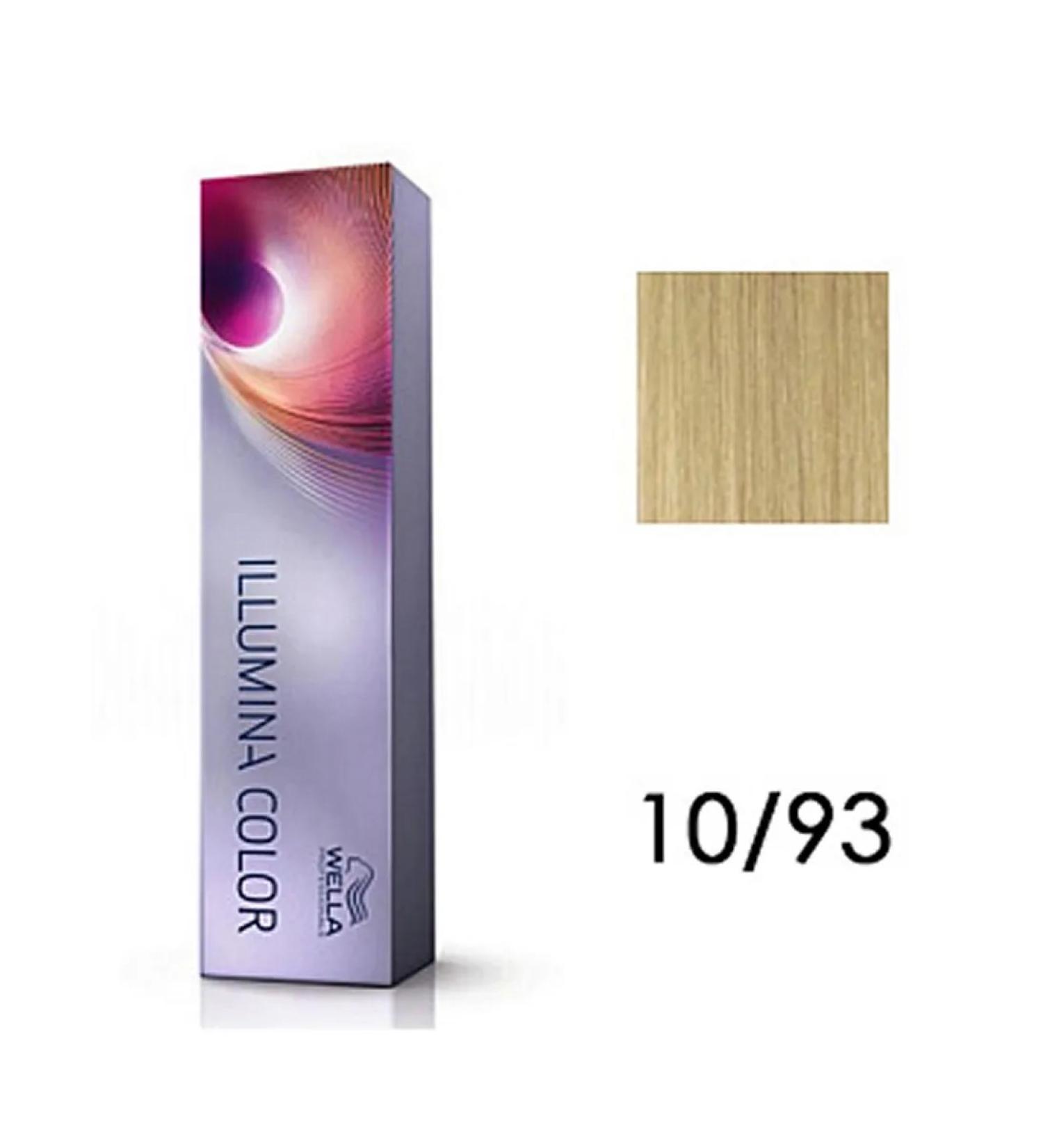 WELLA PROFESSIONALS Illumina Color 10 93 60ml cream - Buy Online on GoSupps.com