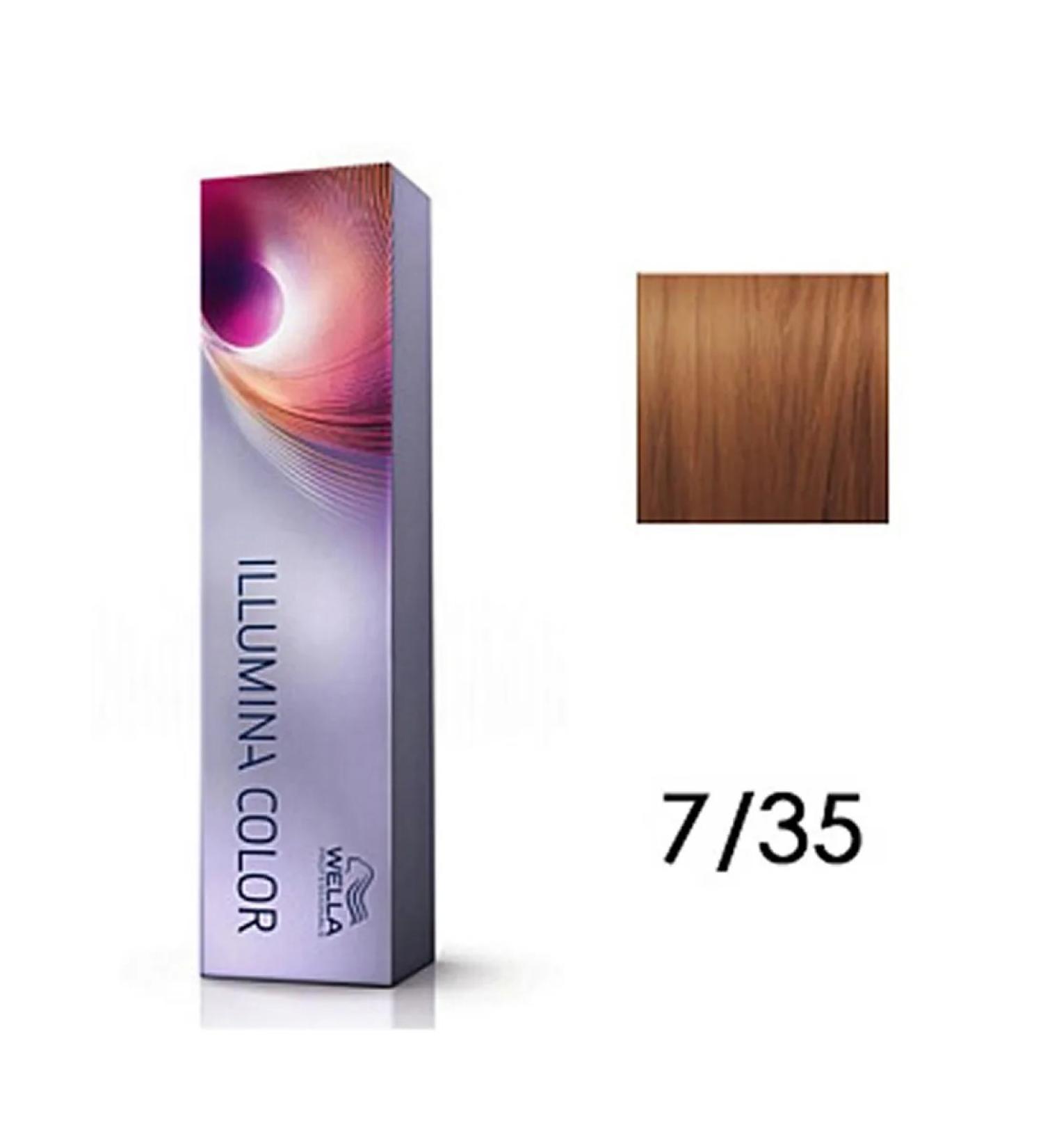 WELLA PROFESSIONALS Illumina Color 7 35 60ml Cream - Buy Online on GoSupps.com
