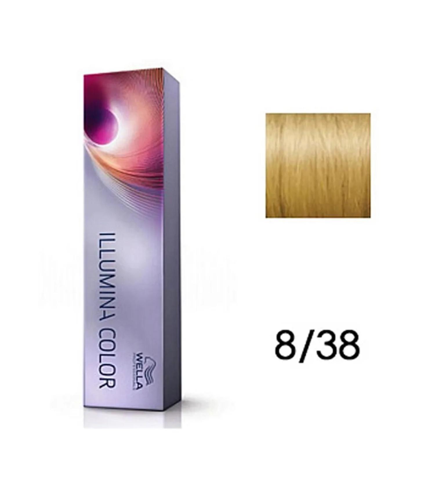 WELLA PROFESSIONALS Illumina Color 8 38 60ml Cream - Buy Online on GoSupps.com