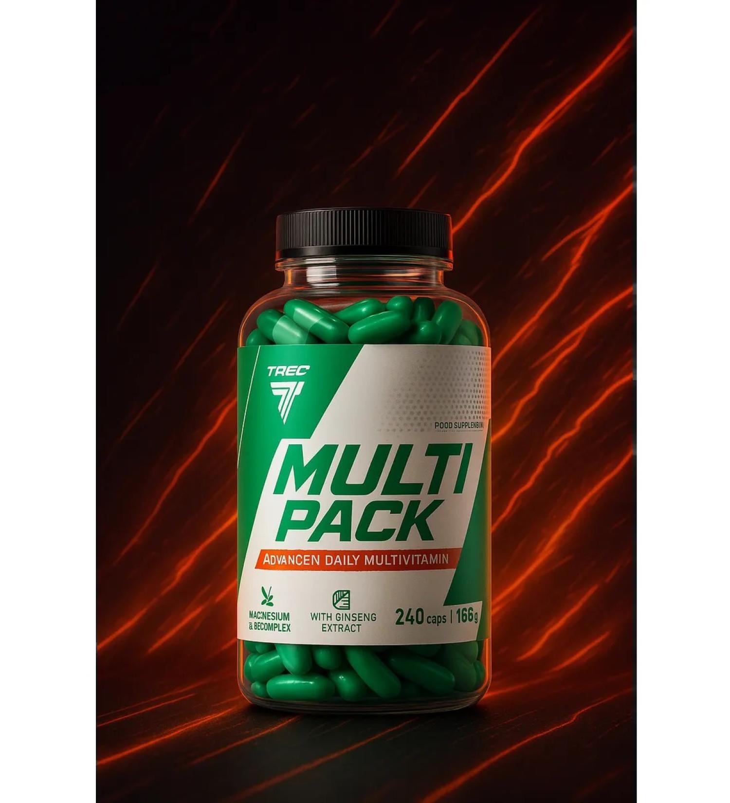 Trec Nutrition Sports multivitamins Multipack 240 capsules - Buy Online on GoSupps.com