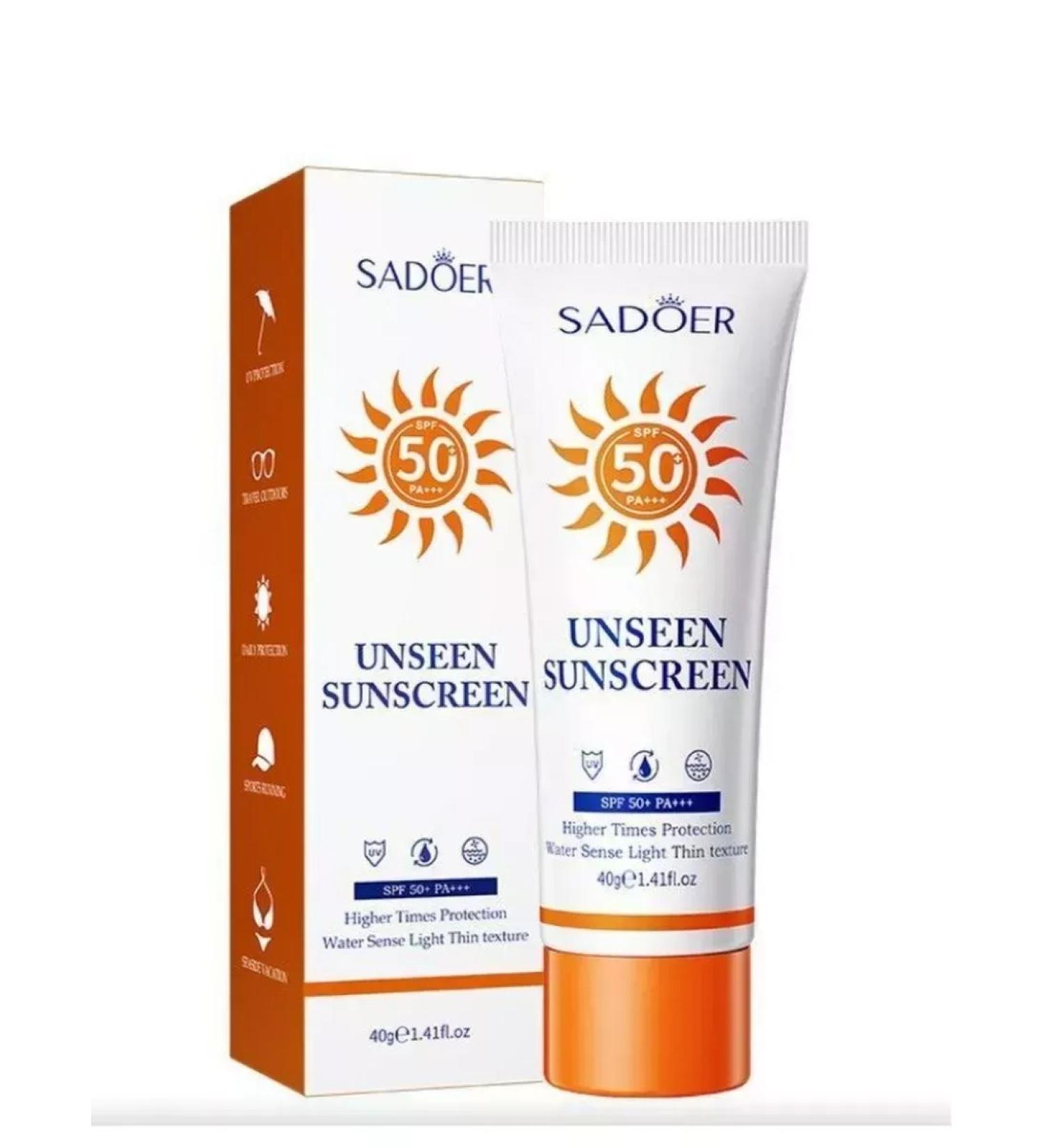 sadoer Sunscreen from tanning SPF 50 - Buy Online on GoSupps.com