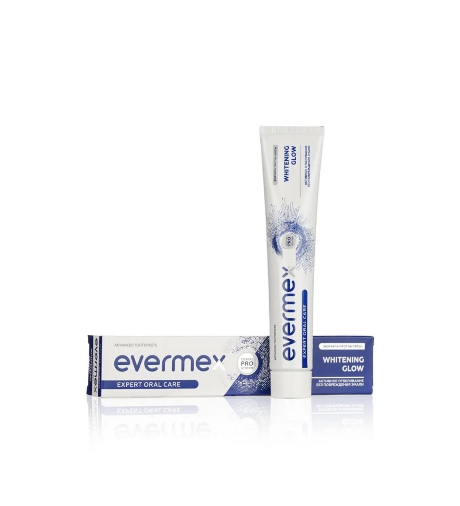 Evermex Whitening Glow Toothpaste - Buy Online on GoSupps.com
