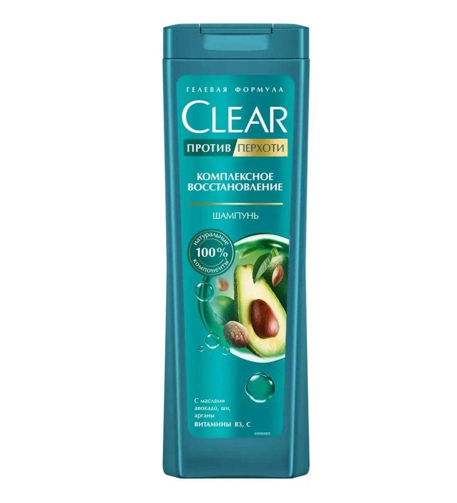 clear Hair shampoo complex recovery 400 ml
