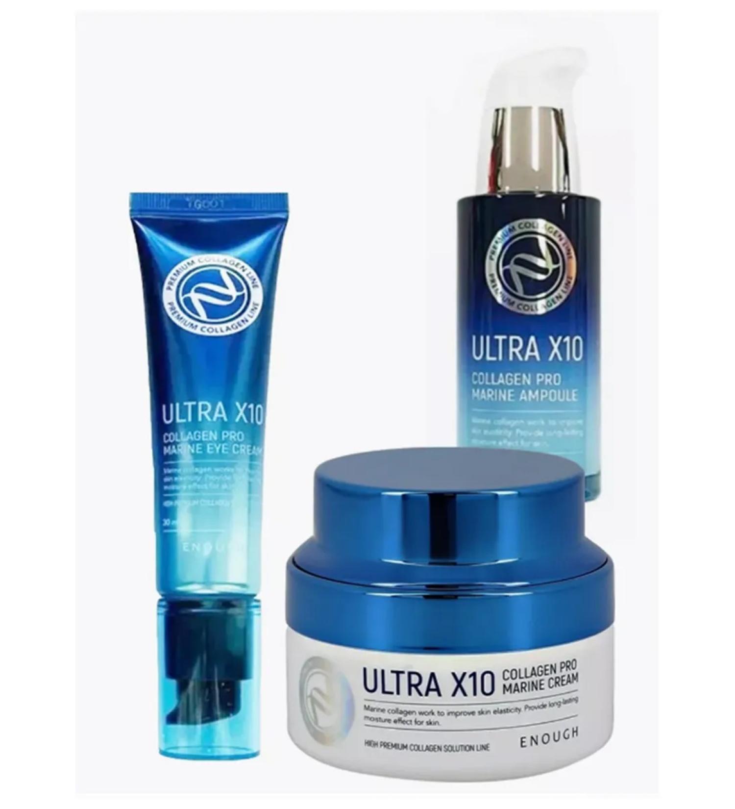 MILADIM Facial set with collagen Ultra X10 - Buy Online on GoSupps.com