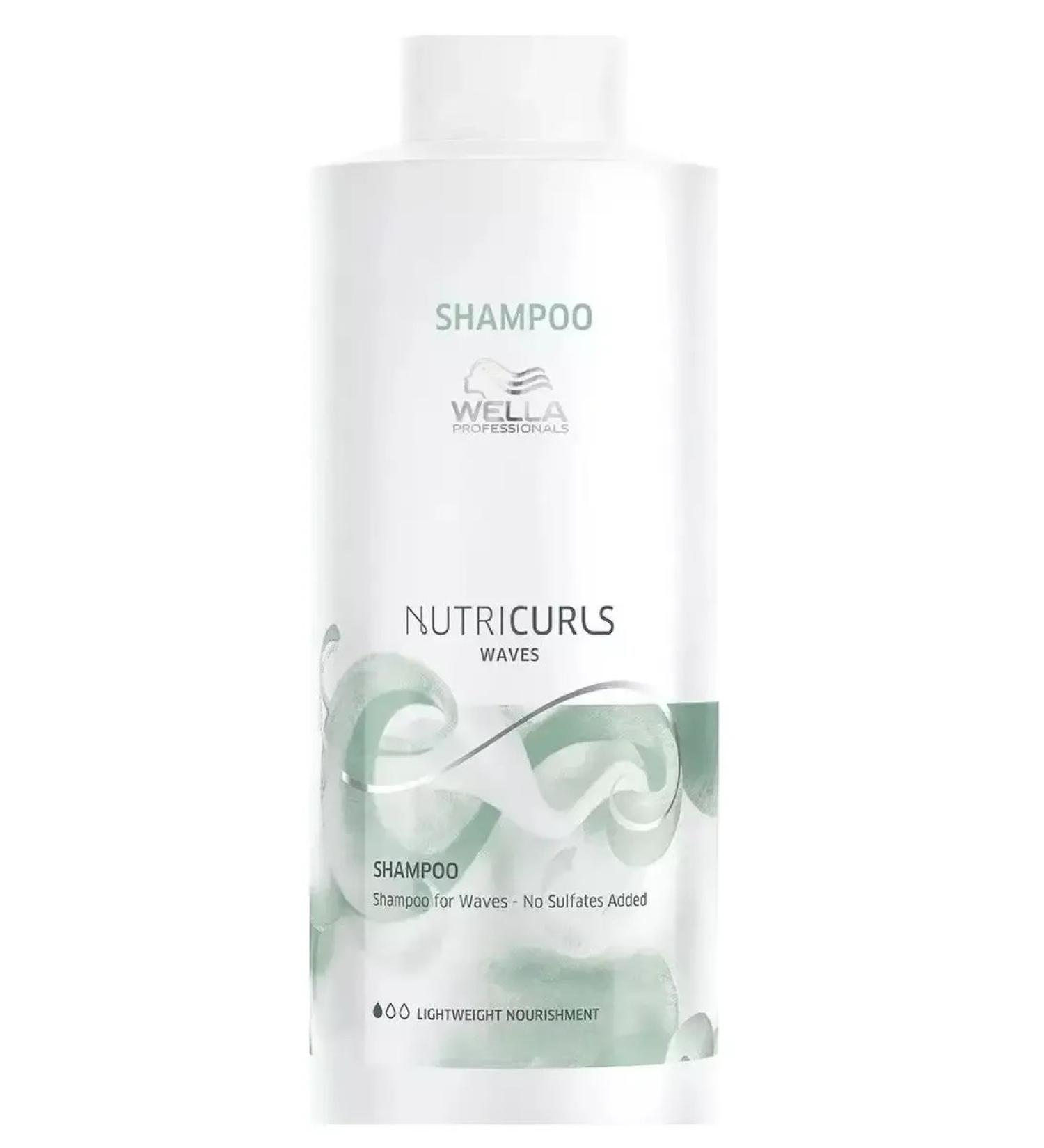 WELLA Nutricurls Micellar shampoo for curly hair 1l - Buy Online on GoSupps.com