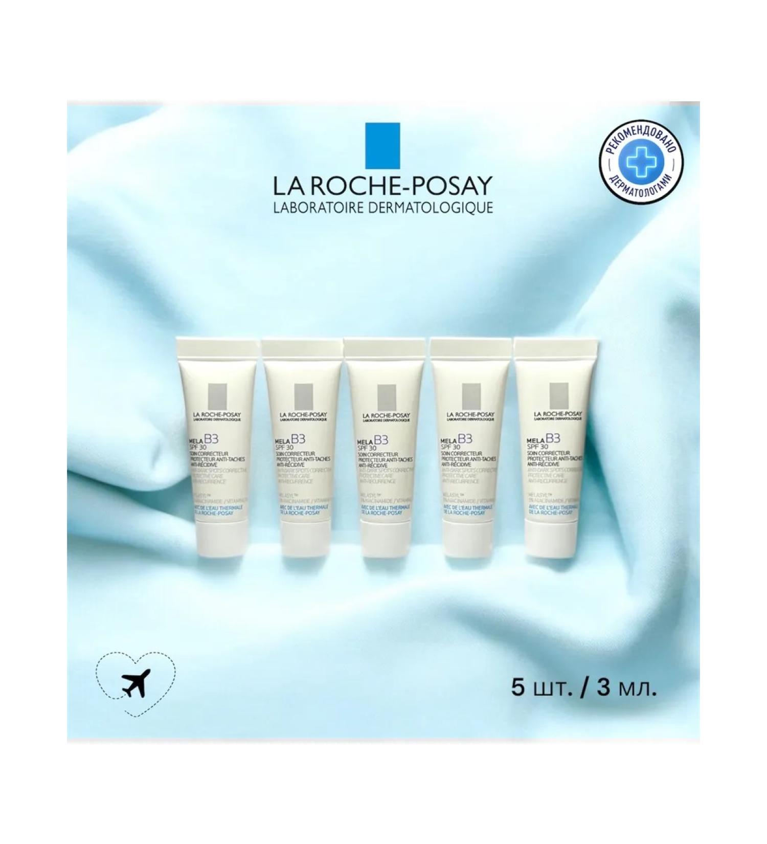 LA Roche-Posay MELA B3 Cream Care against SPF30 pigmentation 5 monks of 3 ml - Buy Online on GoSupps.com
