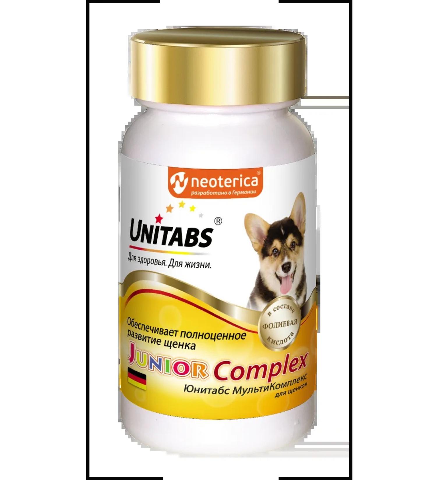 UNITABS Junior Complex for puppies 100 tab