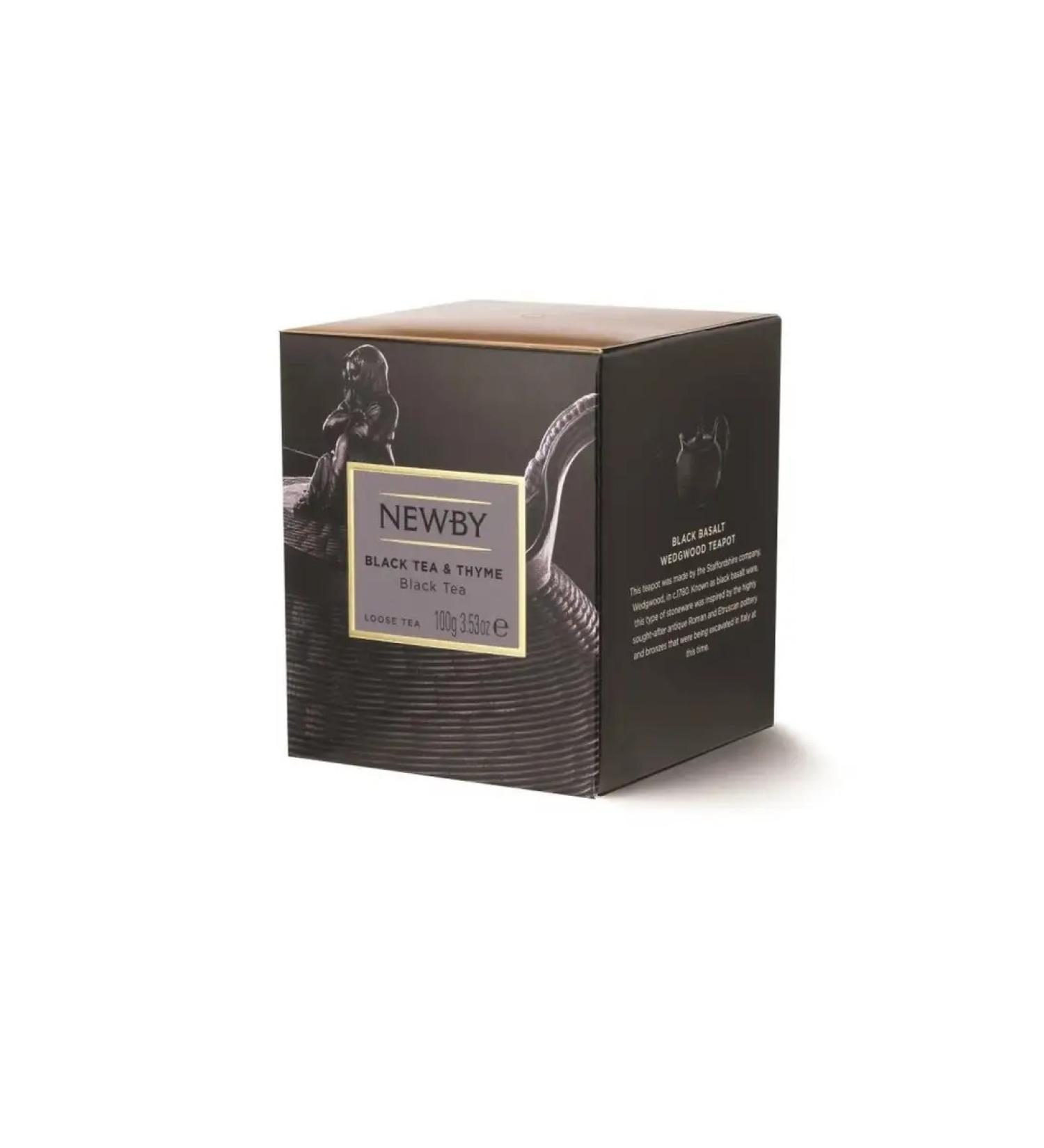 newby Tea black thyme 100g - Buy Online on GoSupps.com