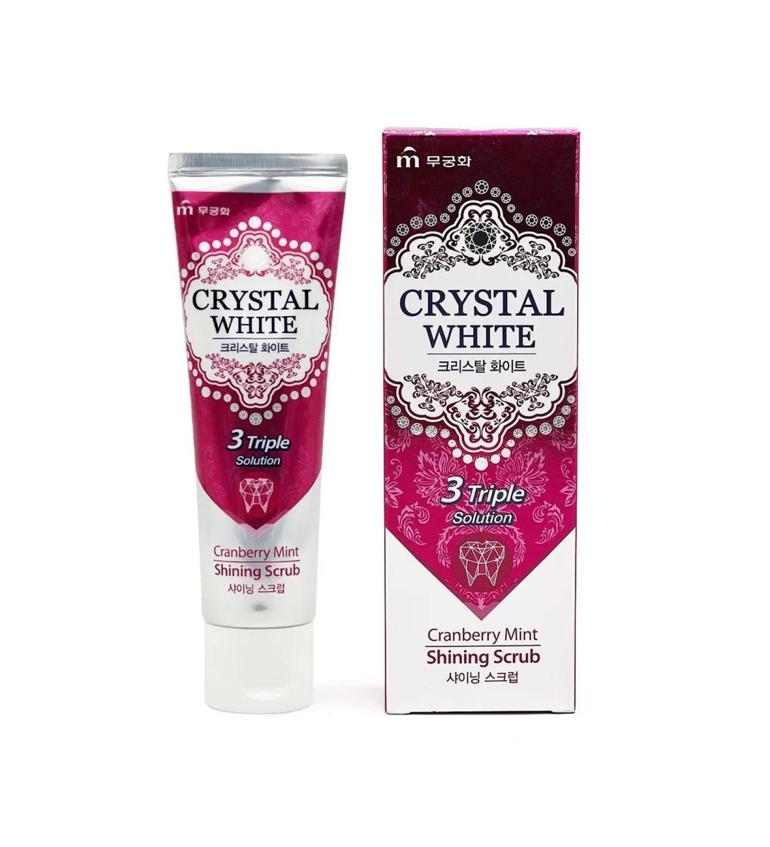 MUKUNGHWA Crystal White toothpaste with the aroma of cranberries and mint 110g