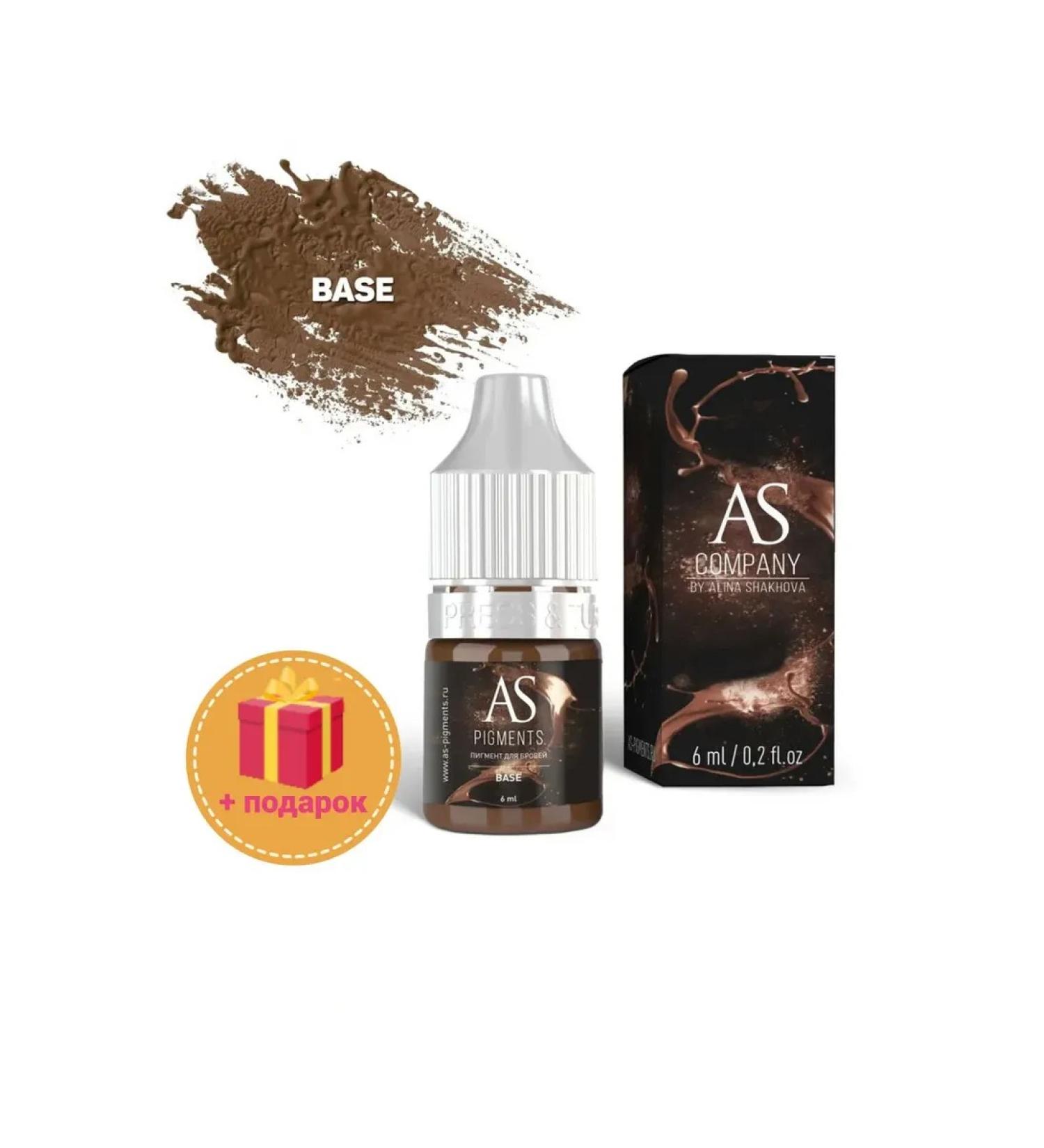 AS COMPANY BY ALINA SHAKHOVA AS-Company Base Permanent Makeup Pigment for Eyebrows 6 ml - Buy Online on GoSupps.com