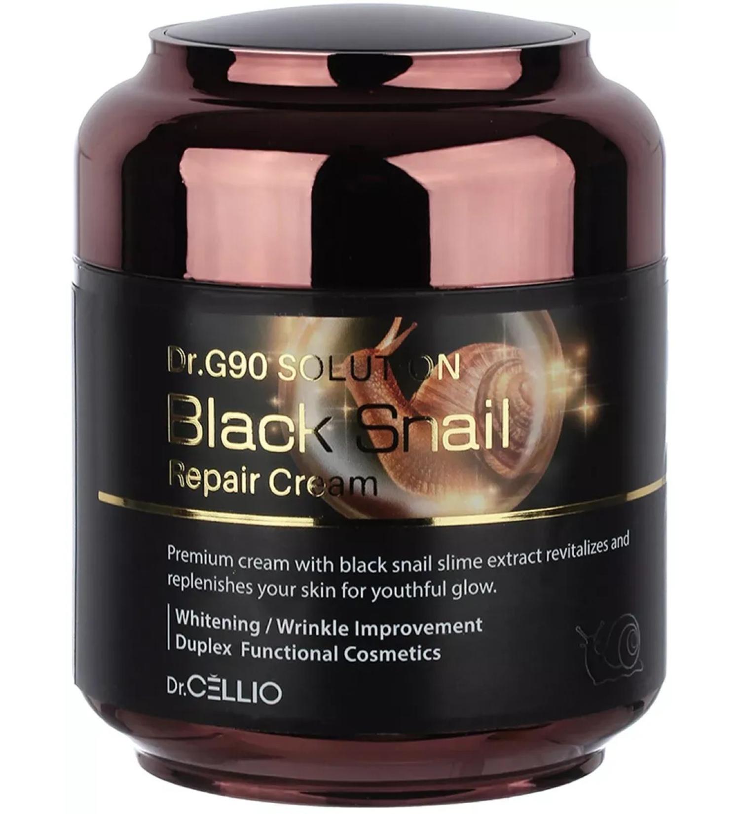 Dimanuel Korean cream with mucin black snail - Buy Online on GoSupps.com