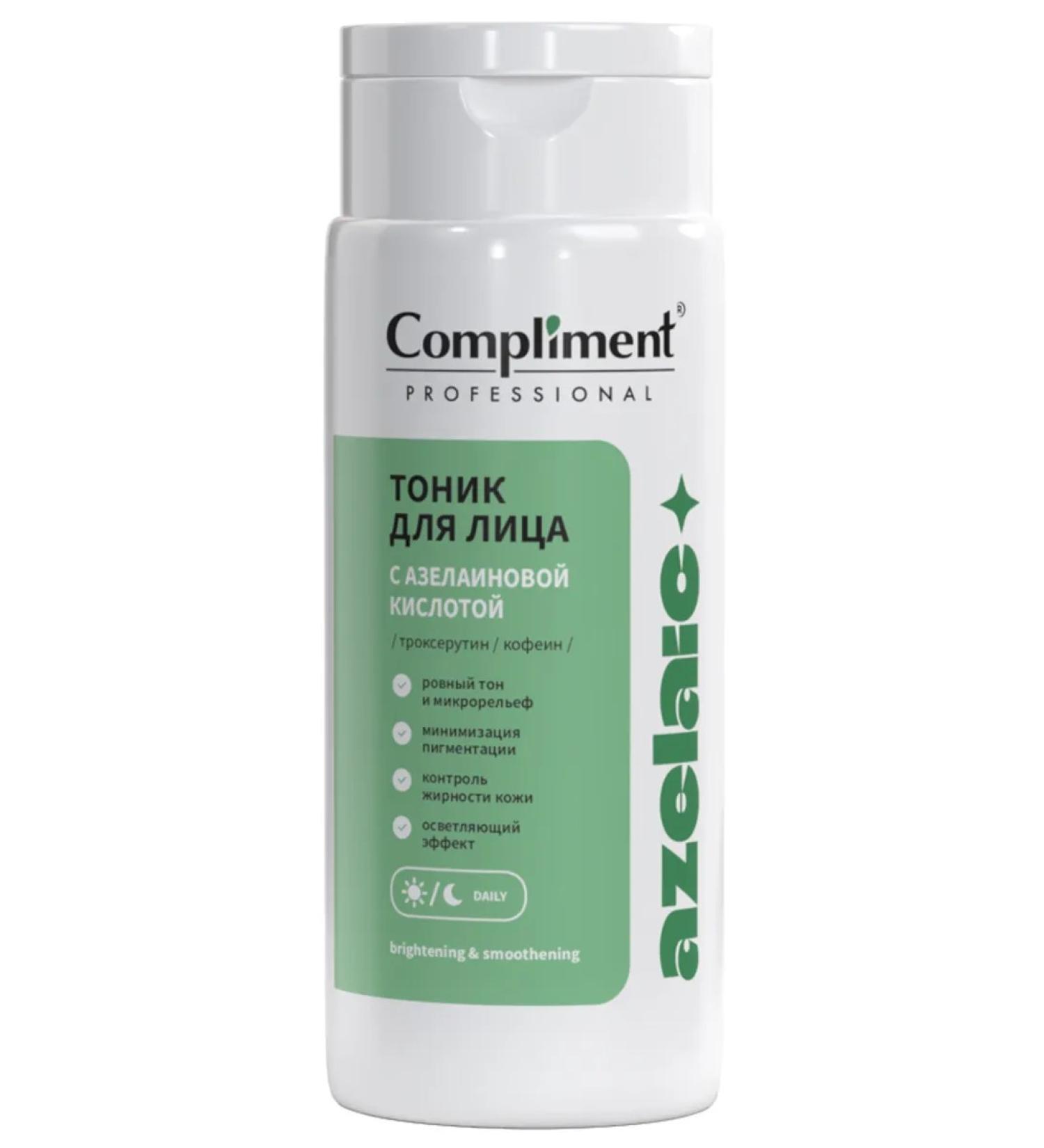 Compliment Facial tonic for acne with azelainic acid 200ml - Buy Online on GoSupps.com