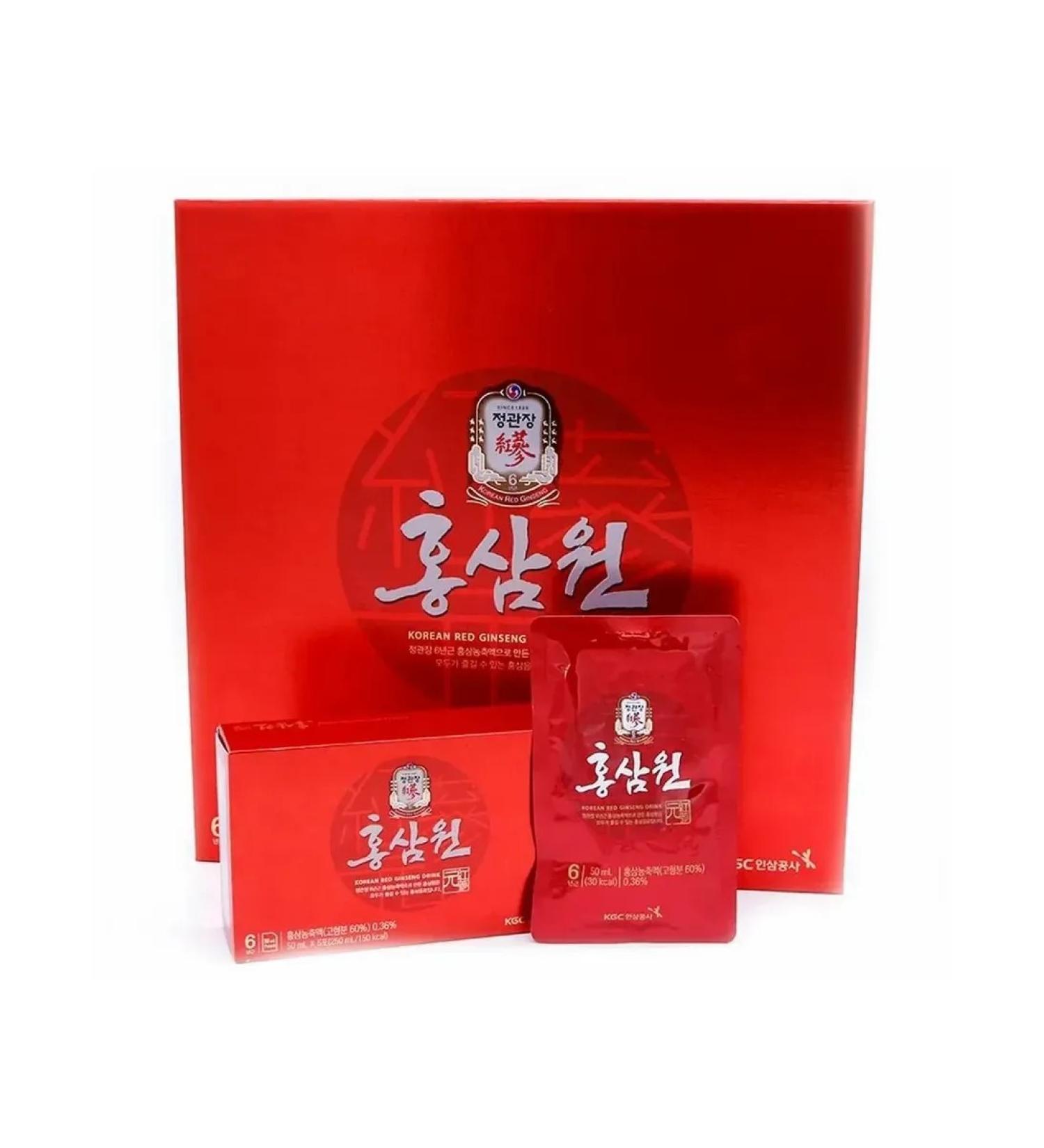Cheong Kwan Jang A drink from the root of Korean red ginseng "Hong Sam Won"
