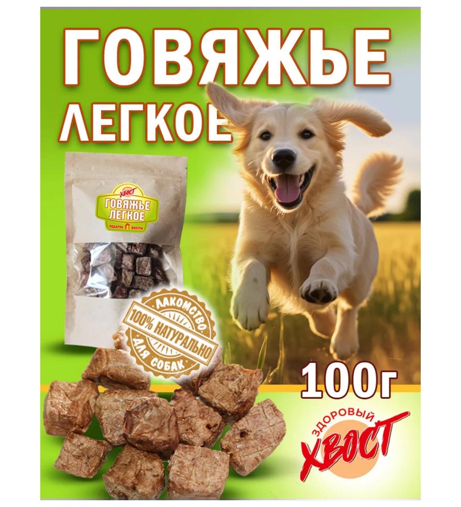 Healthy Tail Light beef 100 gr. A treat for dogs - Buy Online on GoSupps.com