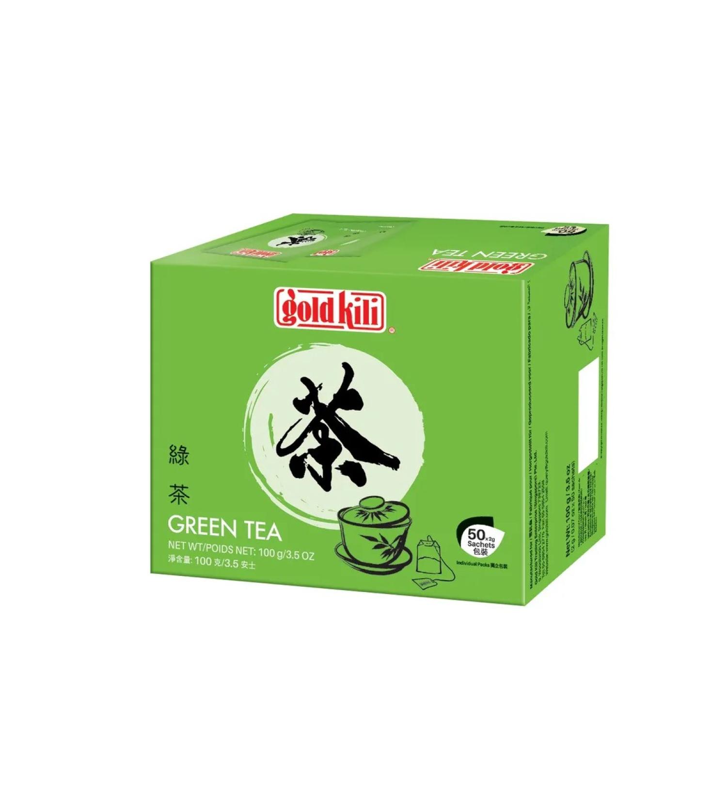 Gold Kili Green tea in bags of 100g (50 pcs) Singapore