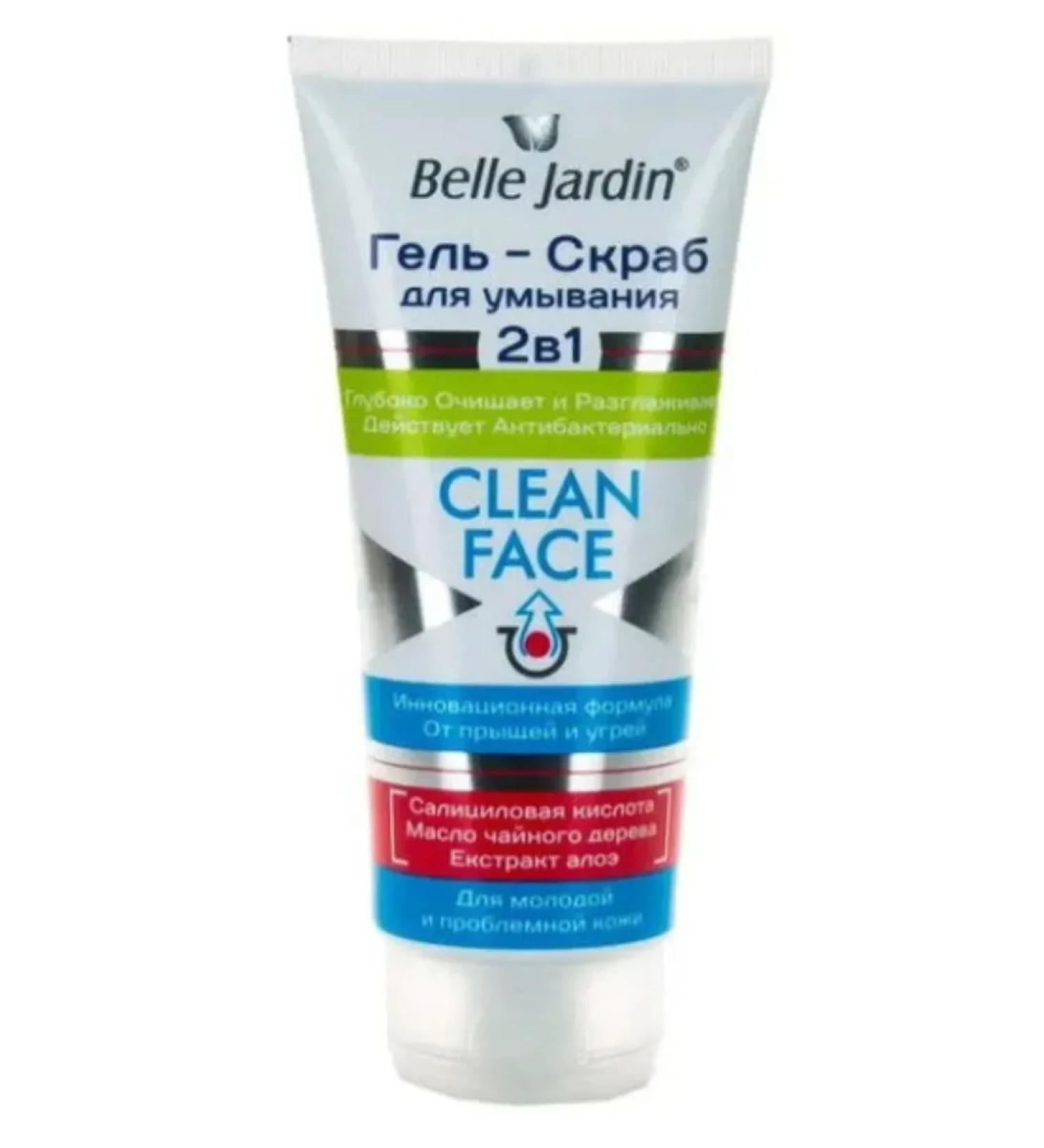 Belle Jardin Clean Face 2V1 200 ml gel