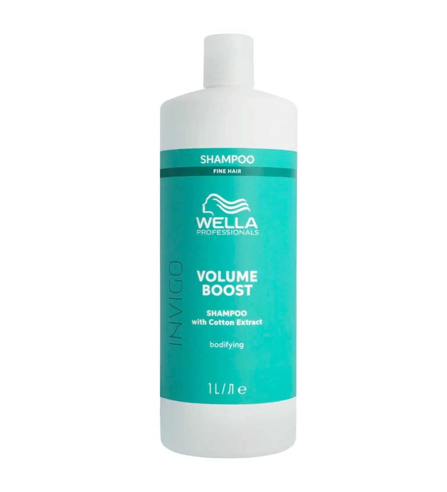 WELLA PROFESSIONALS Wella Invigo Volume Boost shampoo for a volume of 1000 ml - Buy Online on GoSupps.com