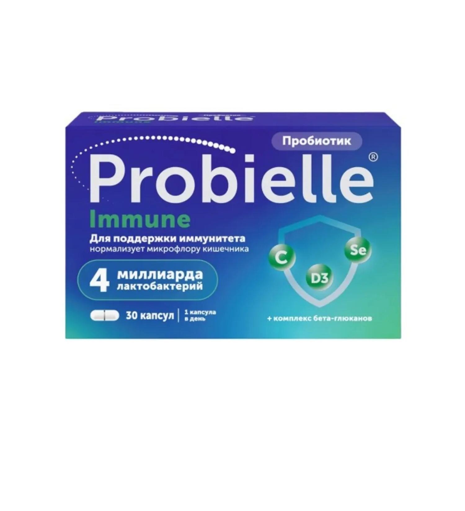 Home medicine cabinet Probiel Immuno caps 621 mg x30pcs