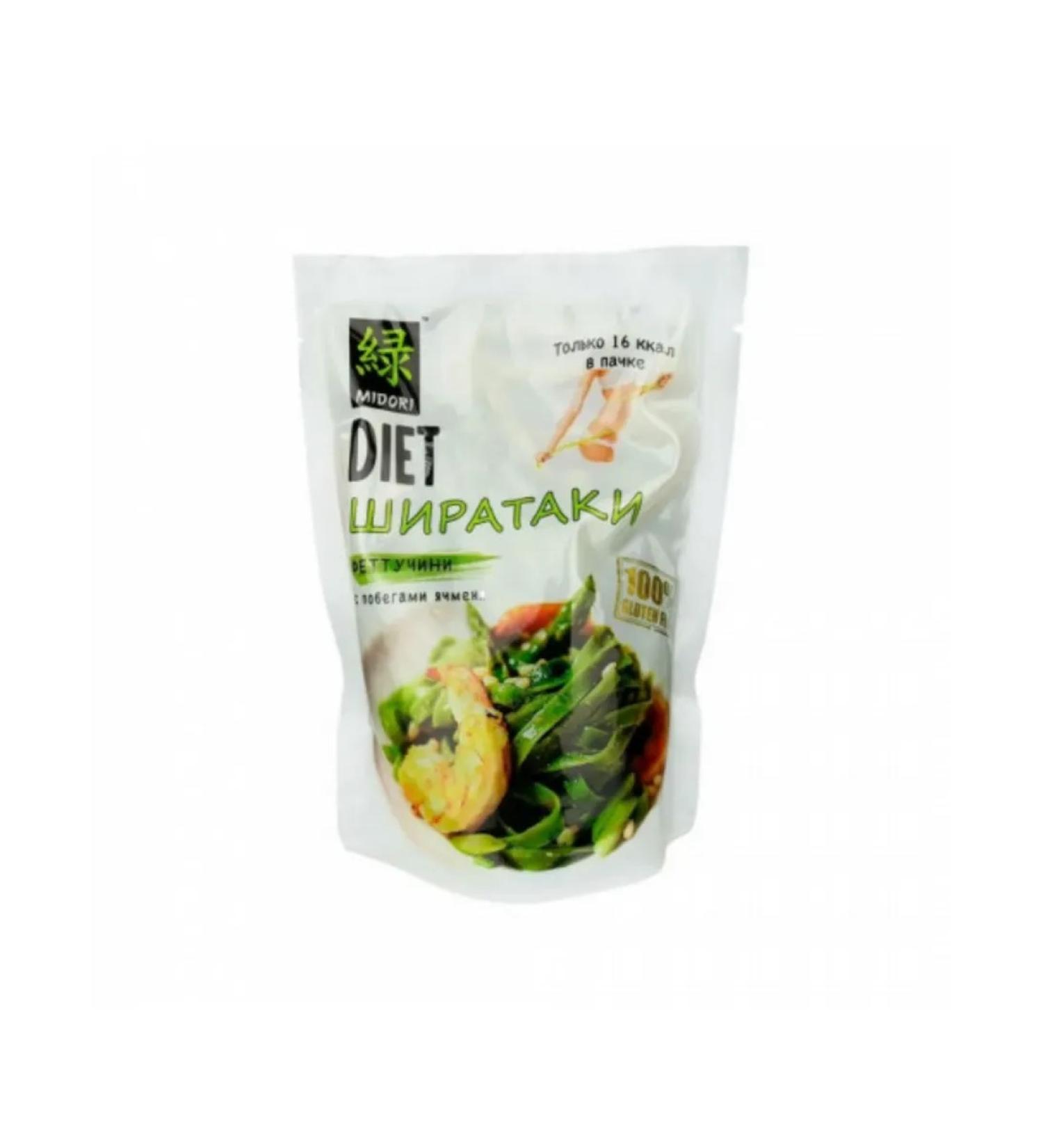 Lapsha Shirataka Fettucci Midori 200g