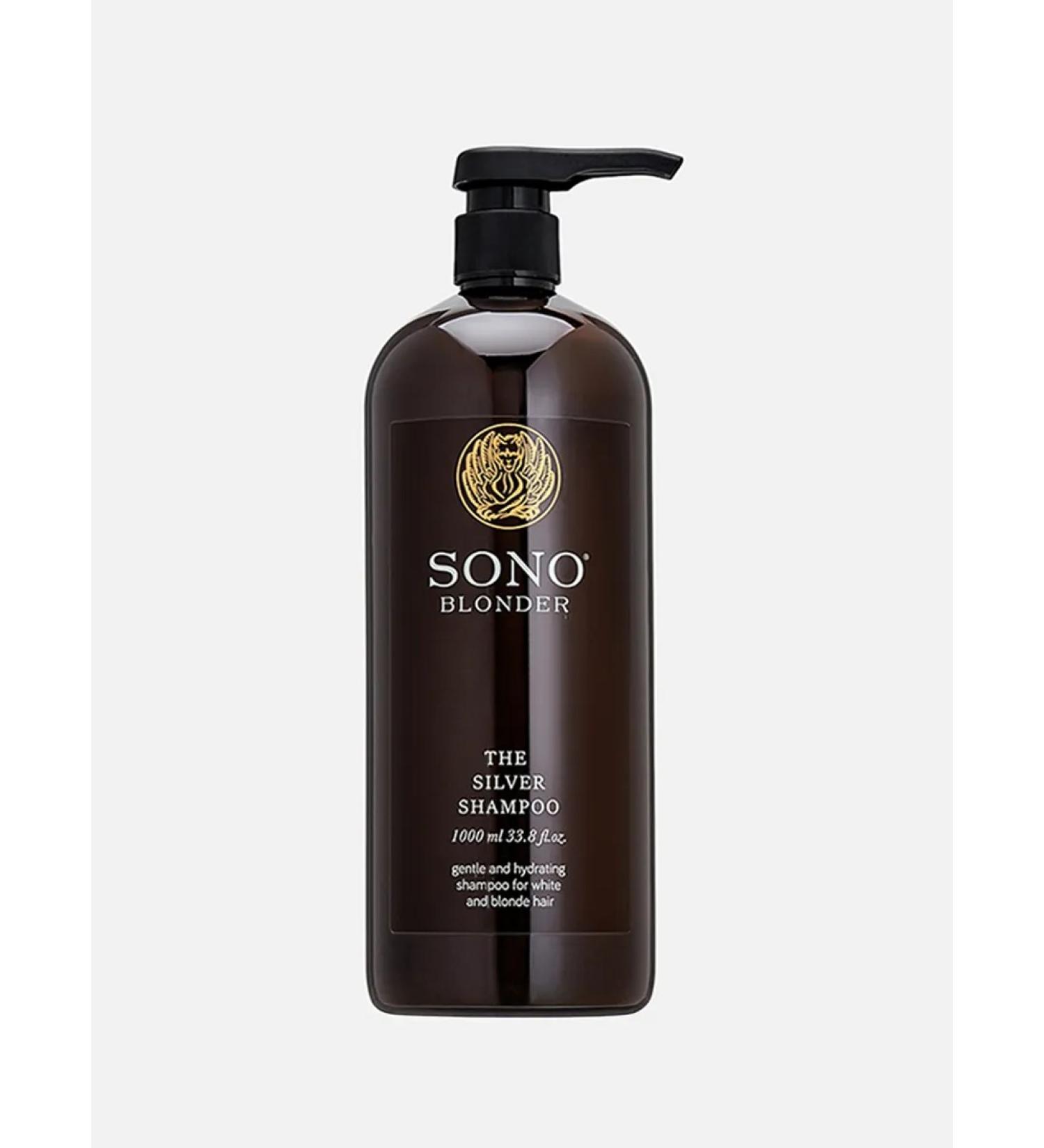SONO The shampoo for the brightened hair The Silver Shampoo 1000ml - Buy Online on GoSupps.com