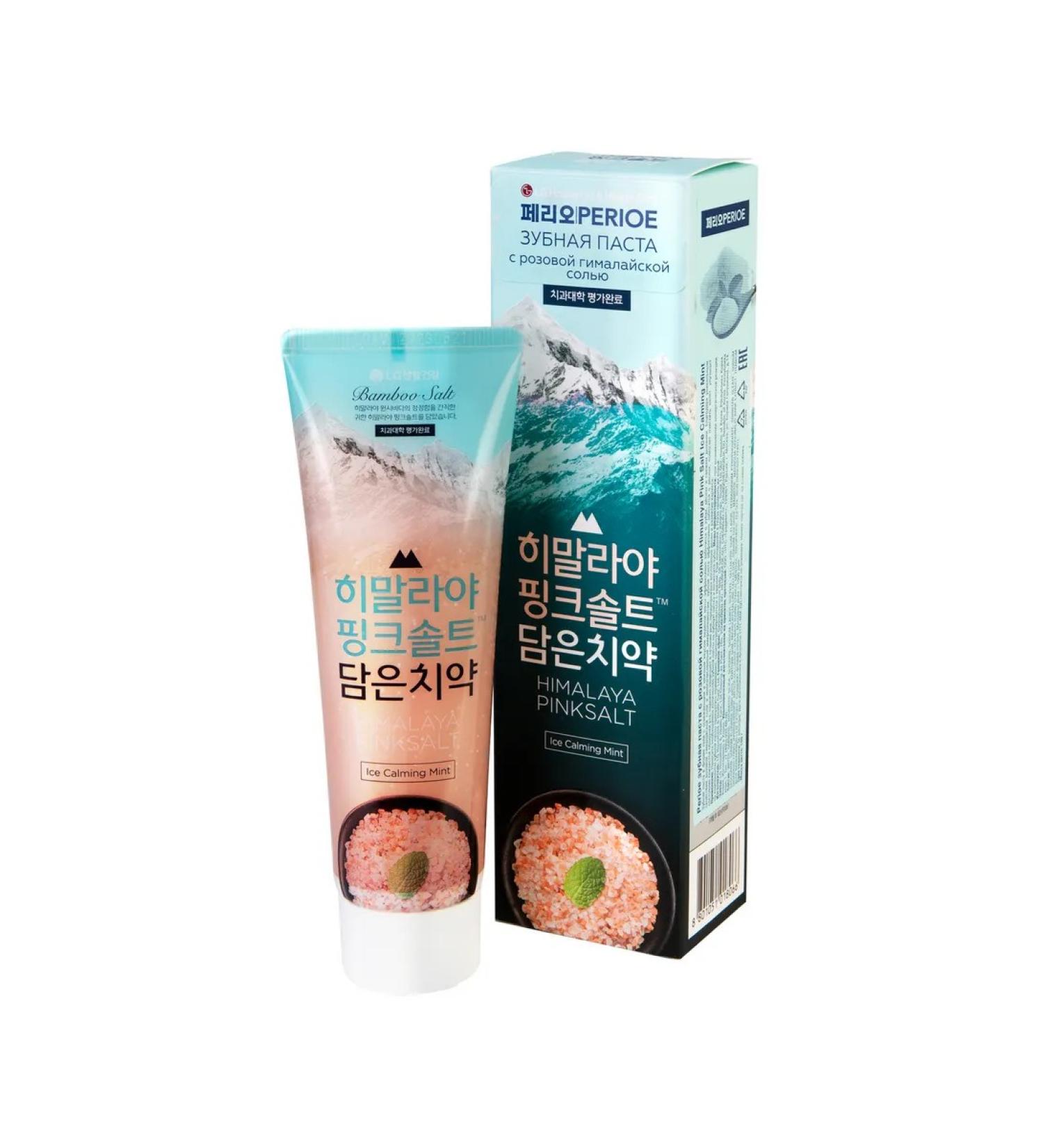Perioe Toothpaste paste peppermint with Himalayan pink salt 100g x 1pc