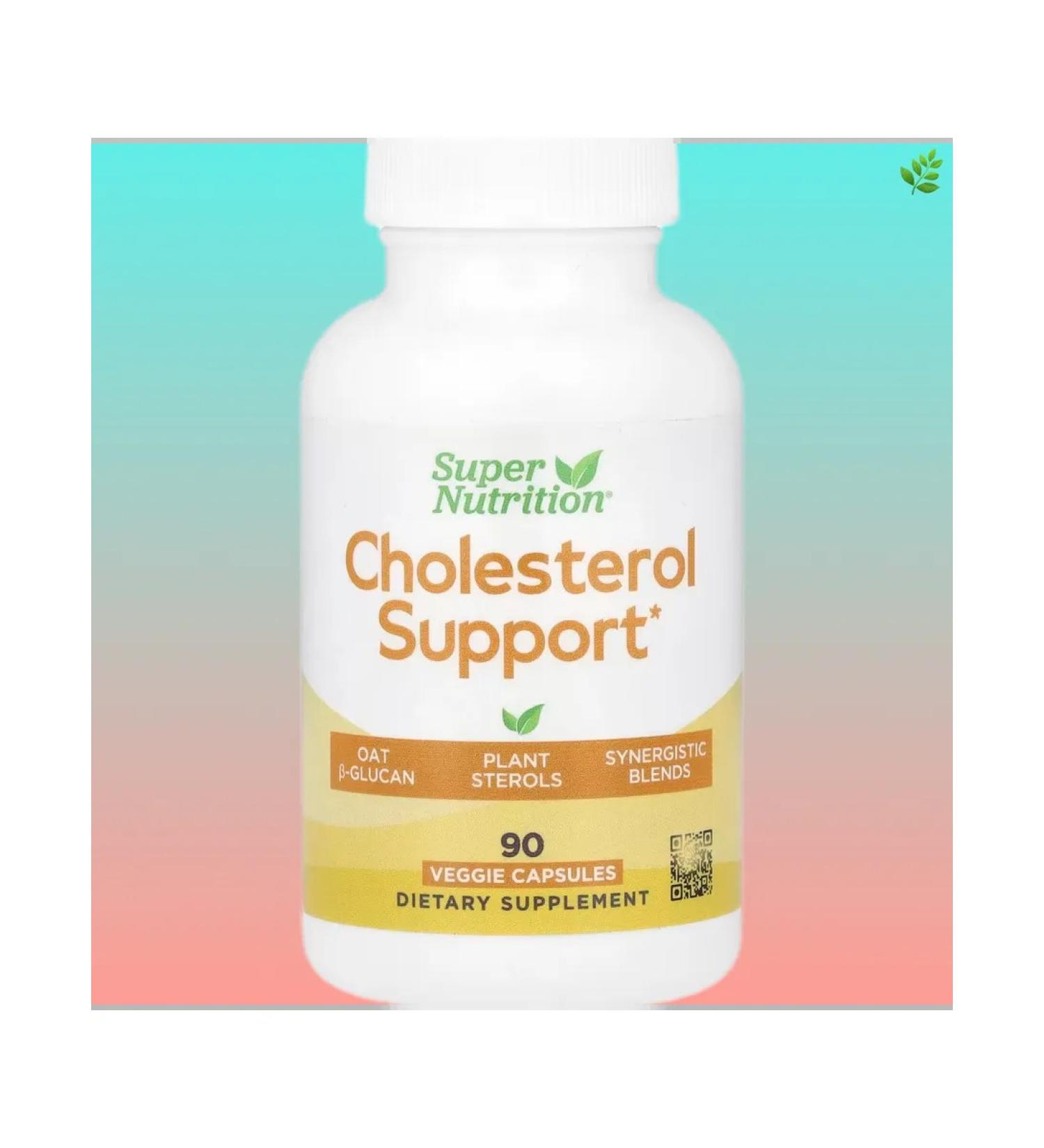 Super Nutrition To support cholesterol level 90 capsules - Buy Online on GoSupps.com