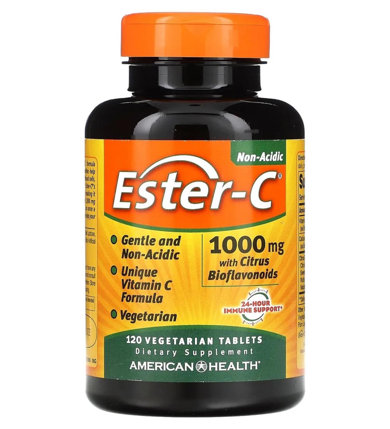 American Health Ester-C with citrus bioflavonoids 1000 mg 120 table
