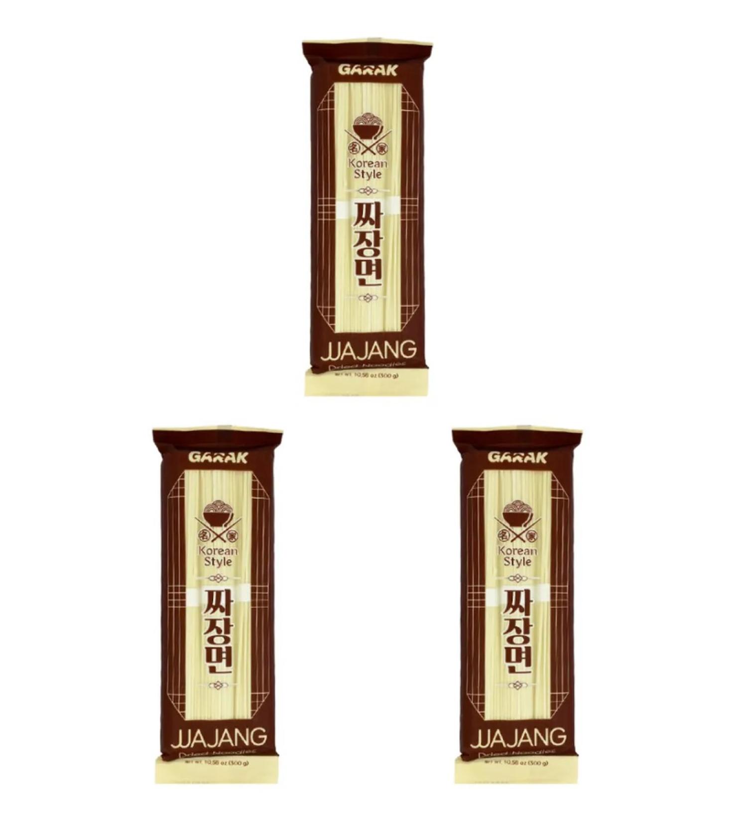 Wheat noodles for Chagzhanmen Garak 300 g 3 pcs - Buy Online on GoSupps.com