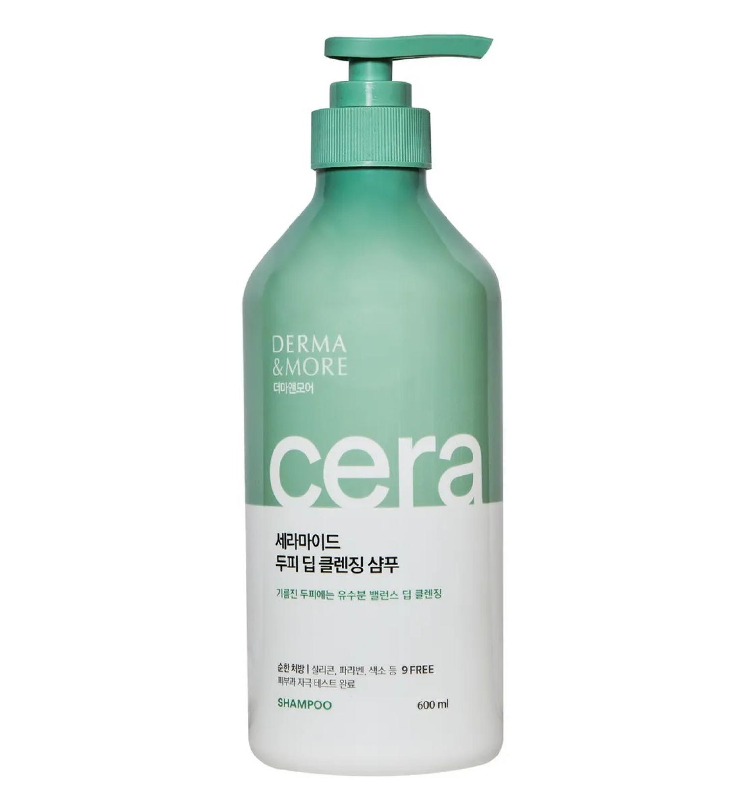 Derma & More Deep cleansing shampoo 600ml x 1 pc