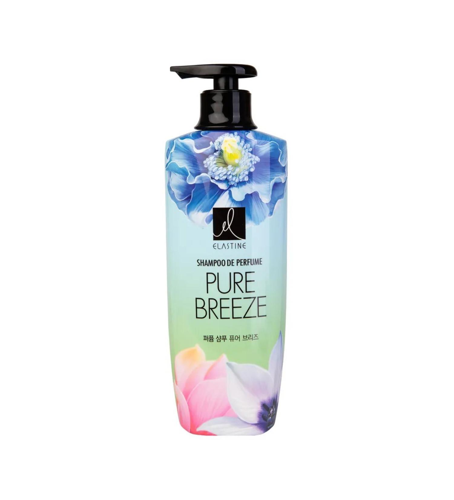 ELASTINE PERFUME Shampoo Pure Breeze perfumed 600ml x 1 pcs