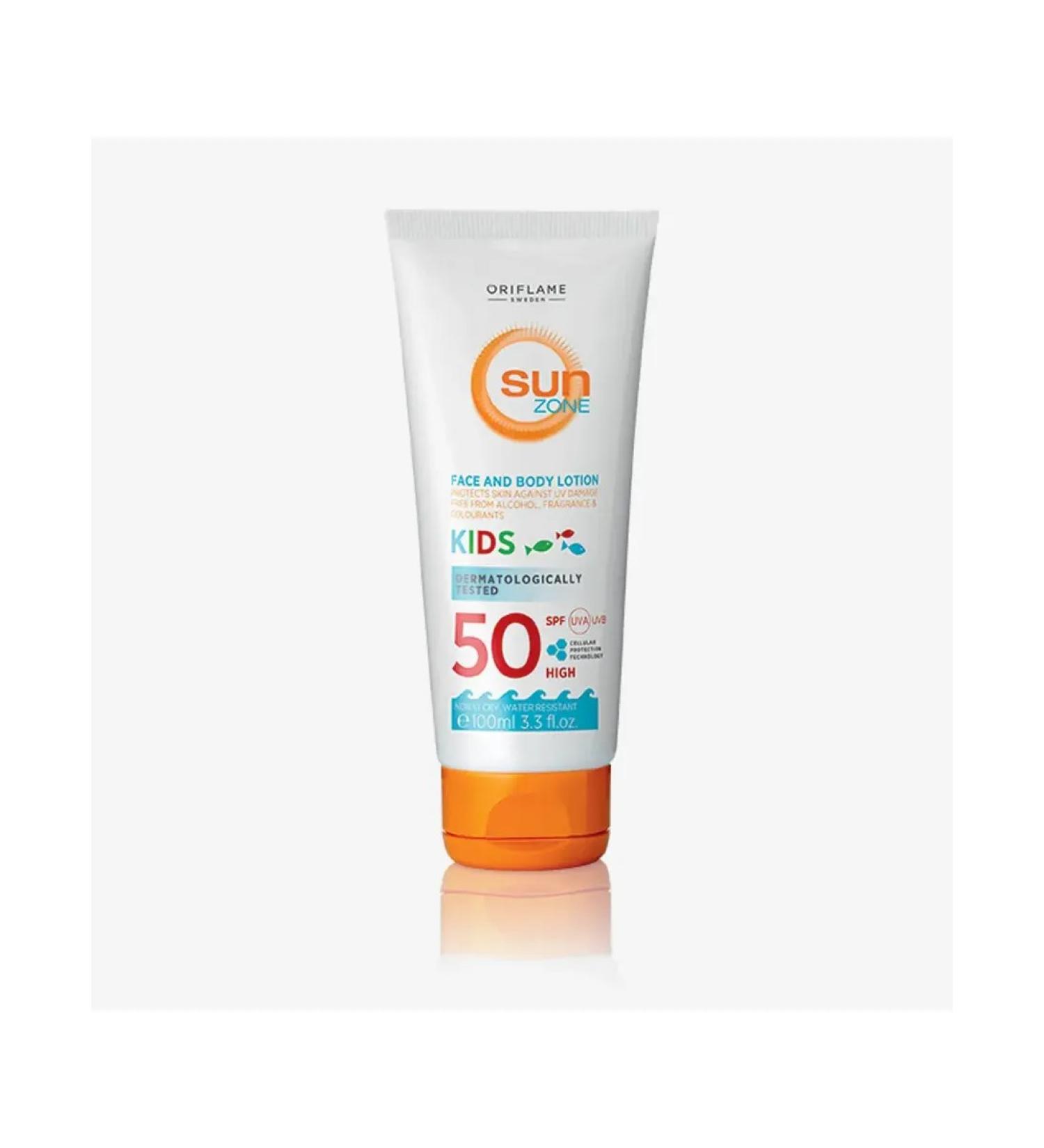 Oriflame Children's sunscreen SPF 50 Sun Zone - Buy Online on GoSupps.com