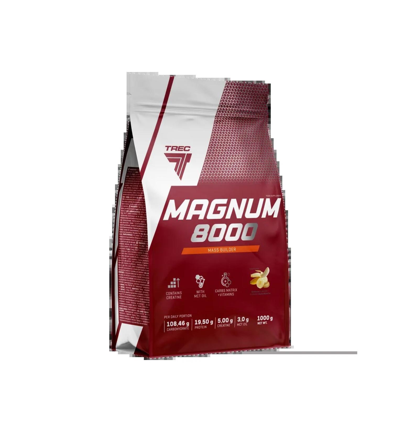 Trec Nutrition Heiner for weight gain TREC Magnum Gainer 8000 1000g banana - Buy Online on GoSupps.com