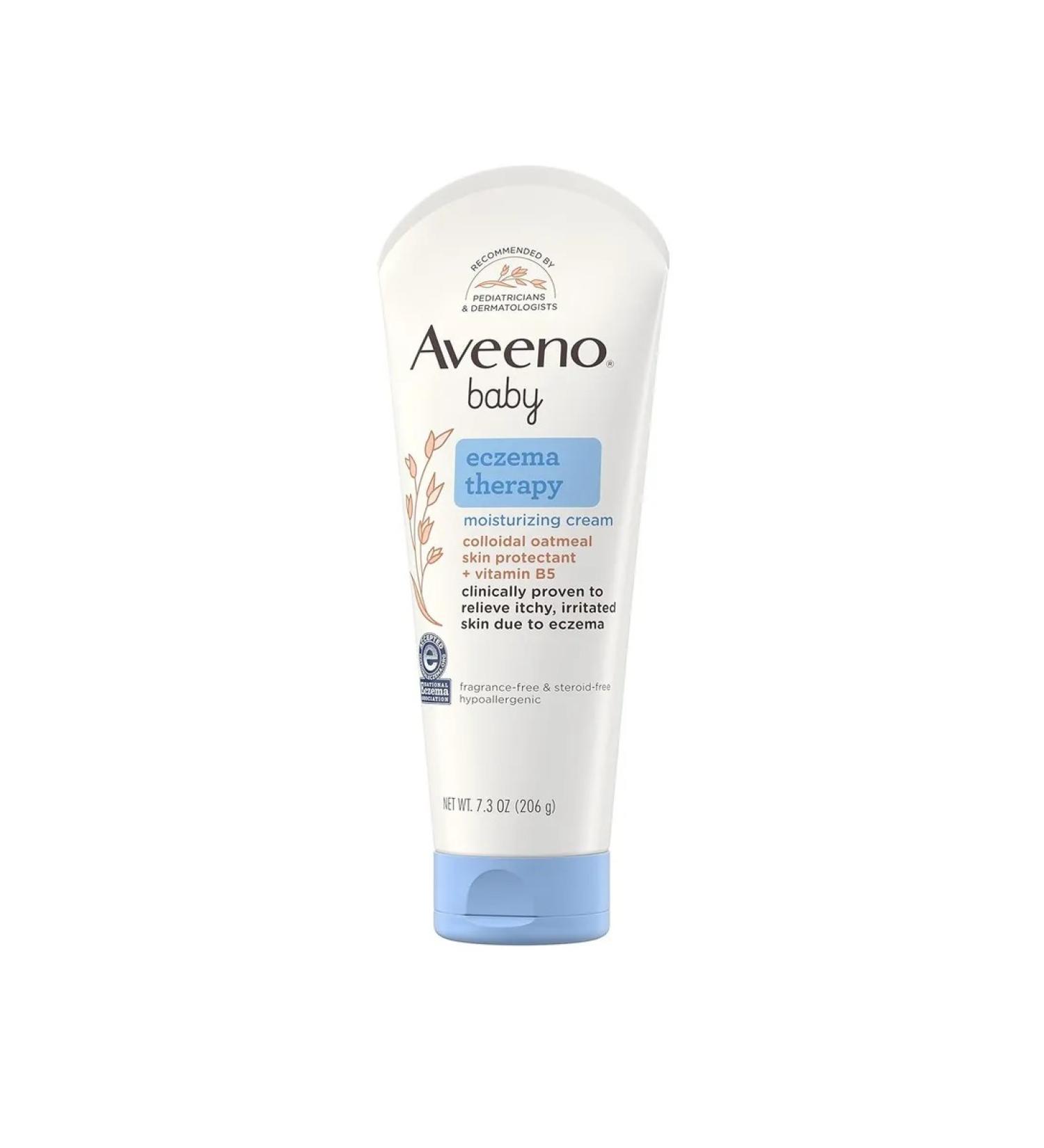 Aveeno Baby Eczema Therapy Moisturizer 206g - Buy Online on GoSupps.com