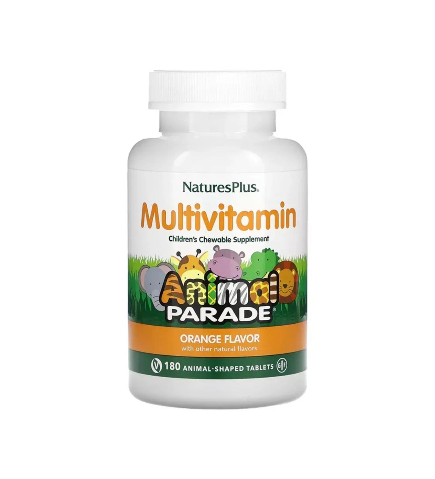 Nature's Plus Multivitamins for children 180 chewing tablets - Buy Online on GoSupps.com
