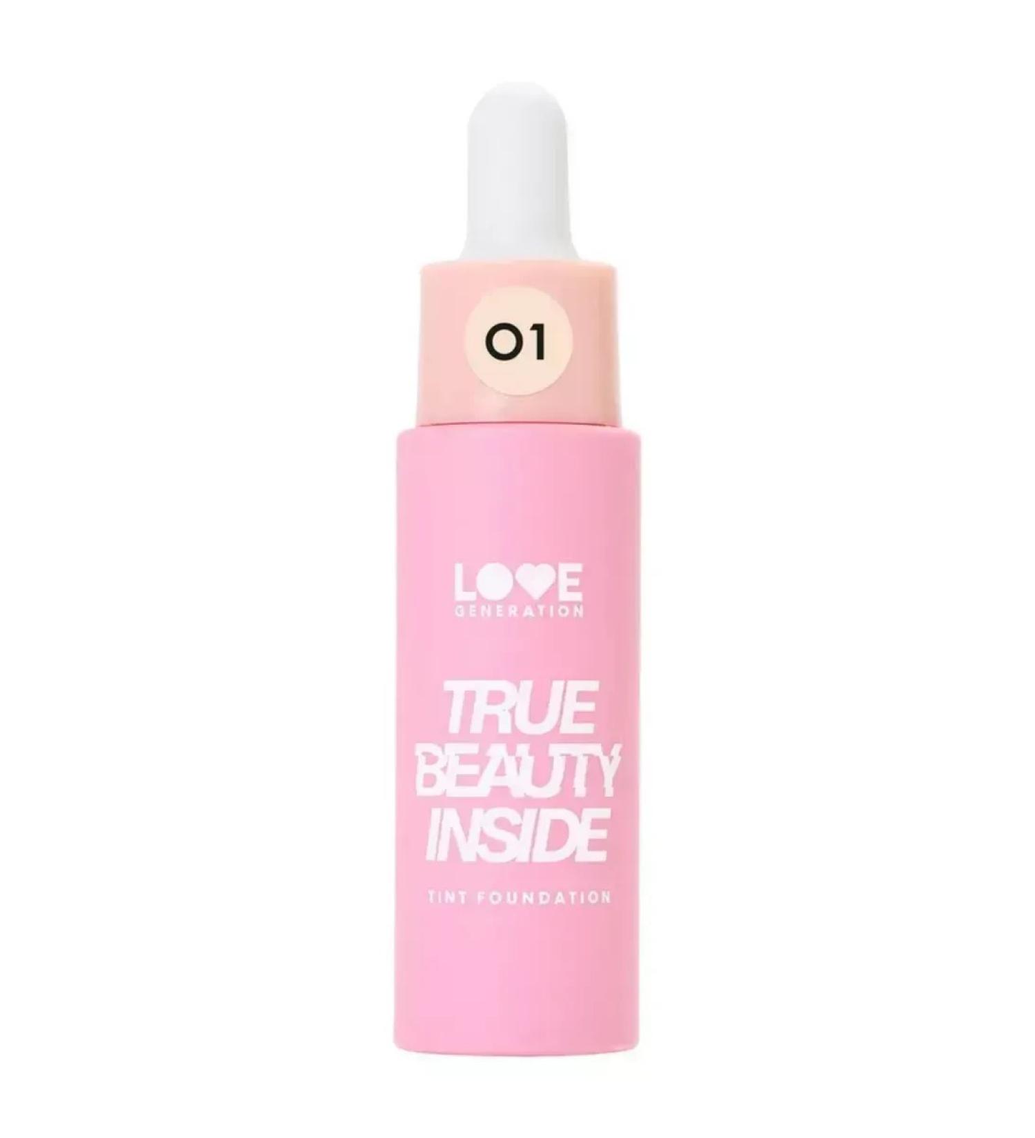 Love Generation Tonal Cream Tint True Beauty Inside Tone 01 27 ml - Buy Online on GoSupps.com