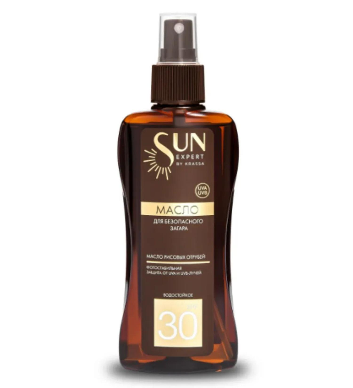 KRASSA Oil for safe tanning Sun Expert SPF 30+ 180 ml