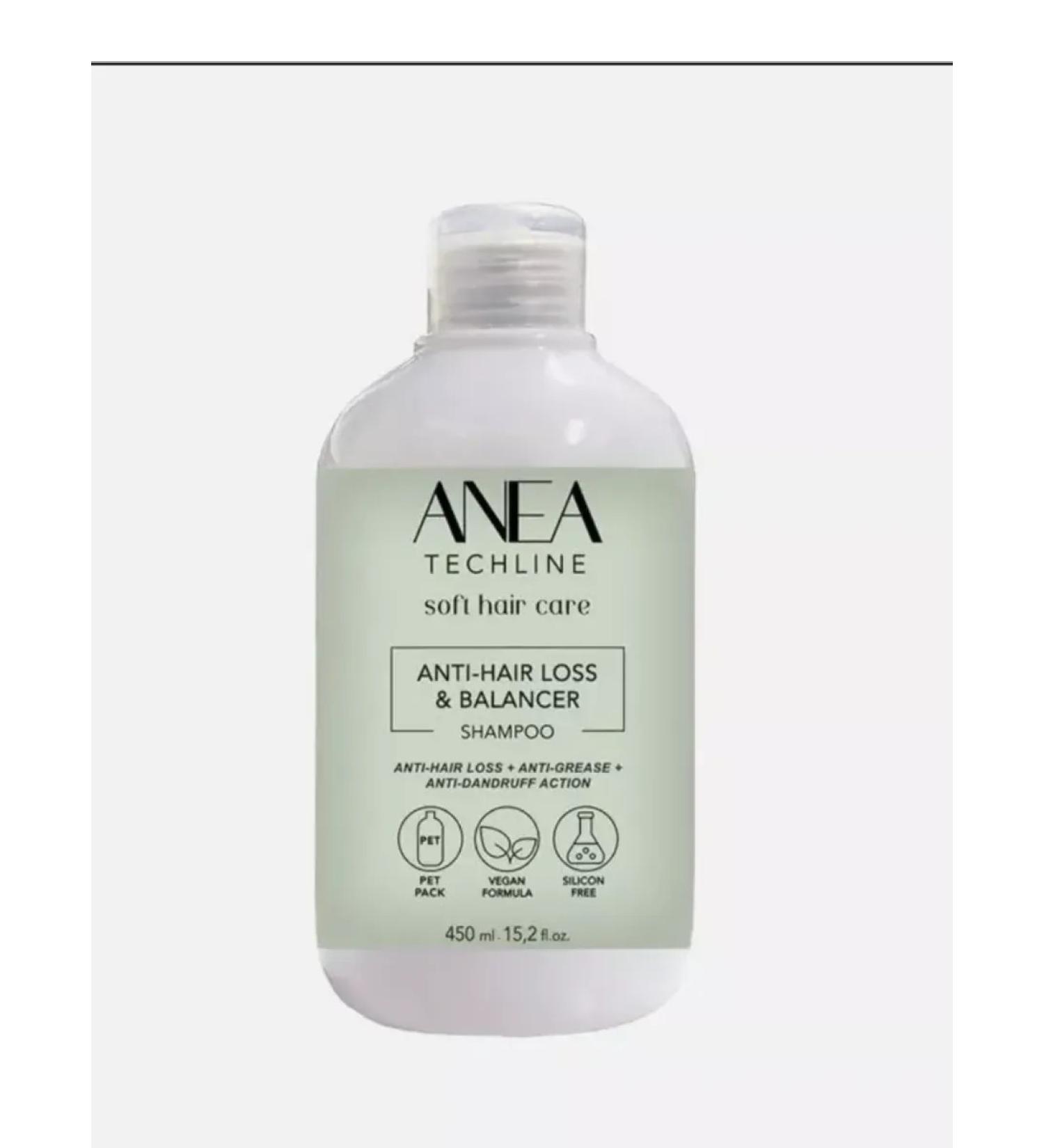 Anea Techline Shampoo against hair loss and dandruff Balance 450ml