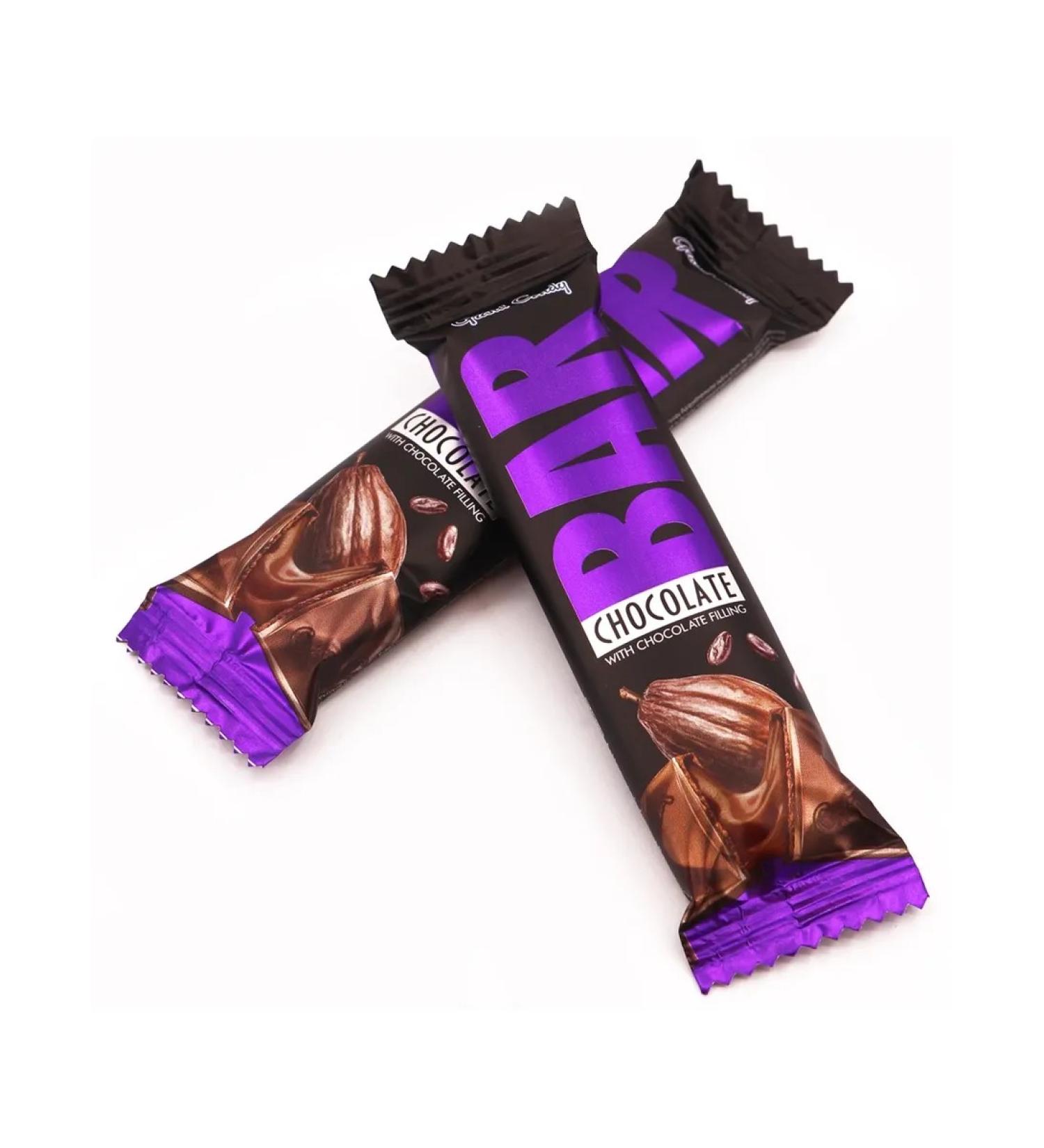Grand Candy A bar with a chocolate filling of 2.5 kg - 50 pcs