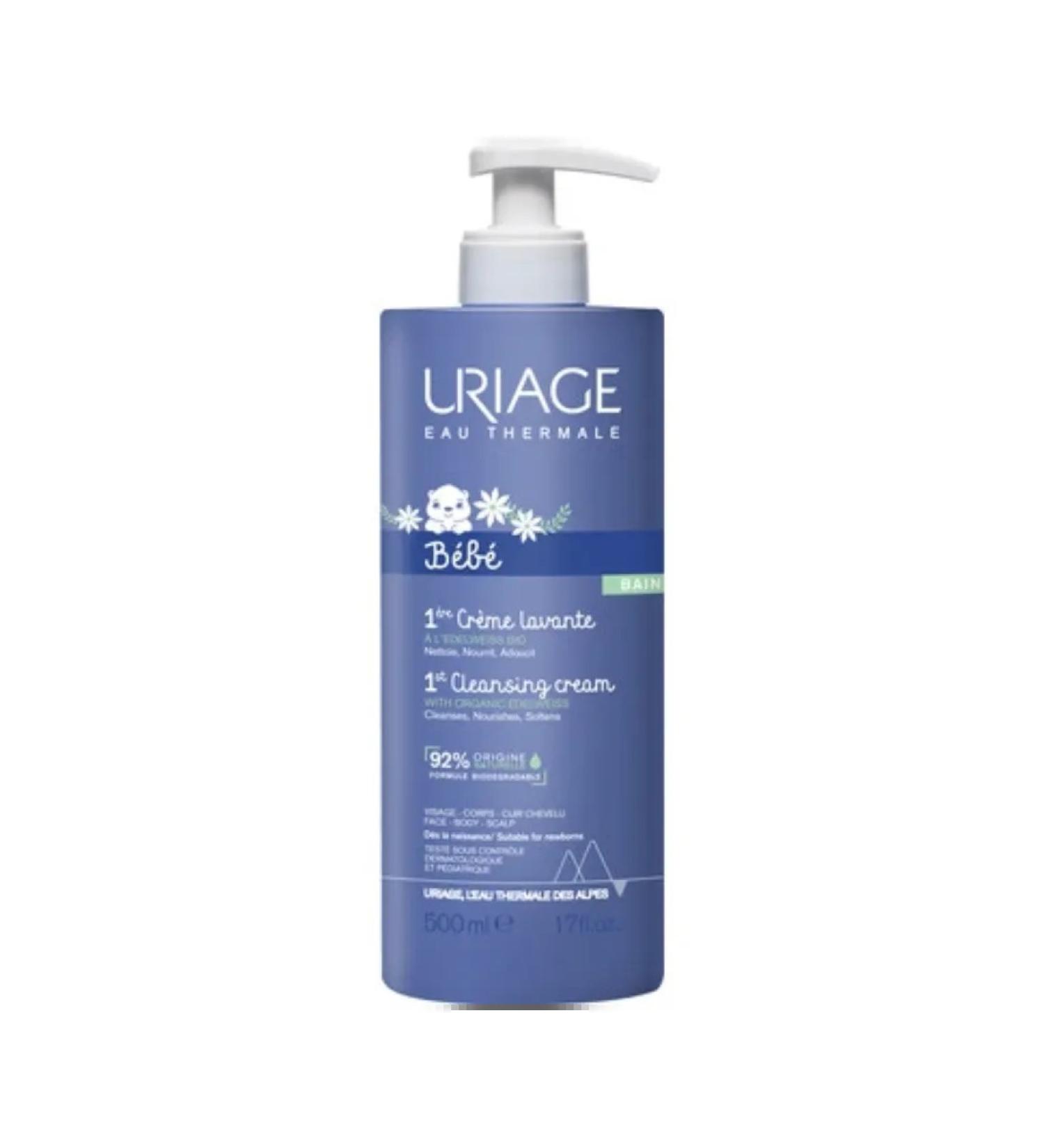 URIAGE Uryazh cleansing Cream Bebe 1st Cleansing Cream 500 ml - Buy Online on GoSupps.com