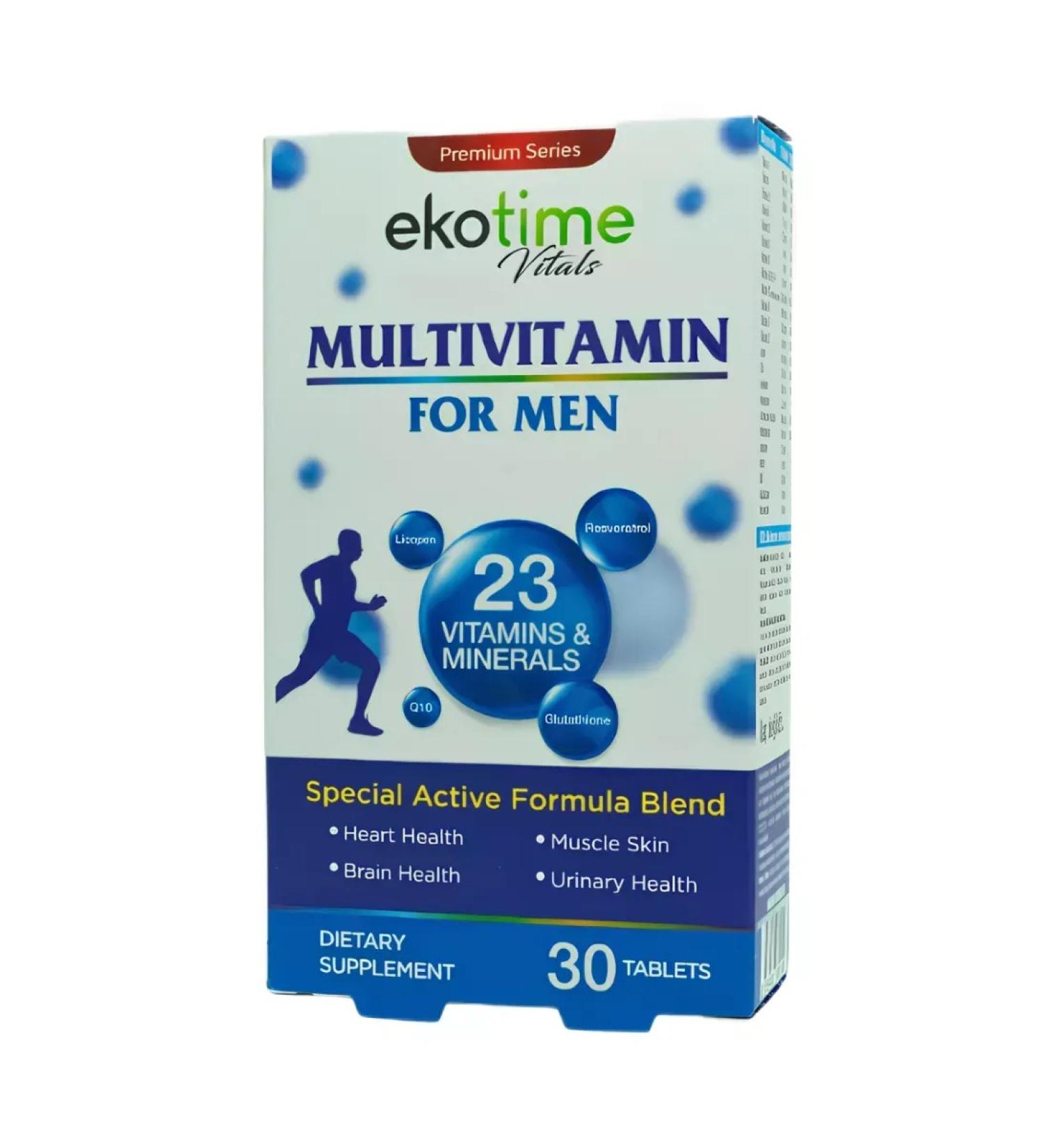 ecotime Multivitamins for men complex