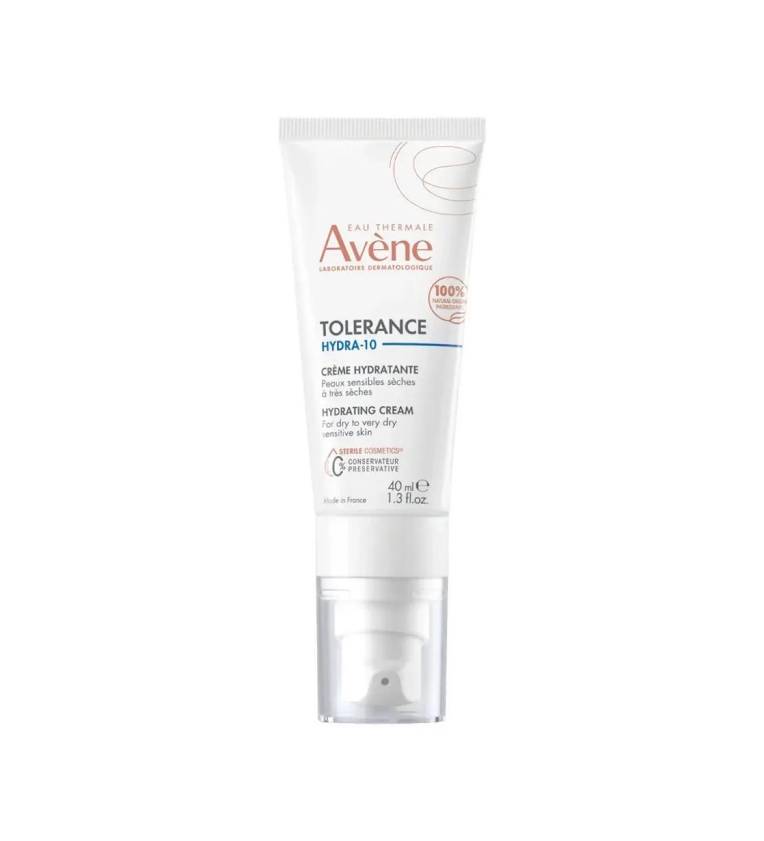 AVENE Tolerance Hydra-10 Moisturizer Cream 40 ml - Buy Online on GoSupps.com