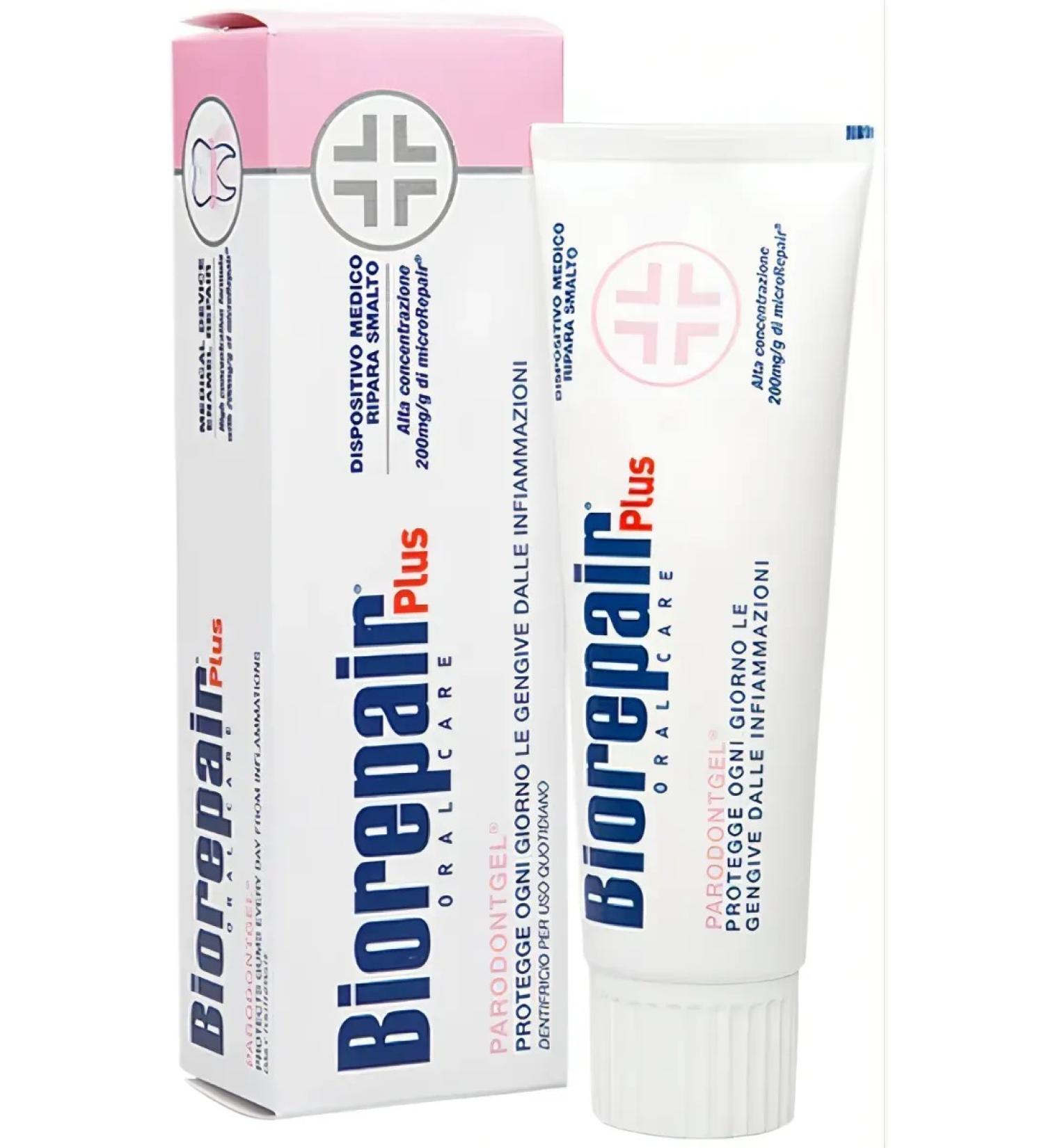 Biorepair Toothpaste plus periodontteum 75 ml - 4 pcs