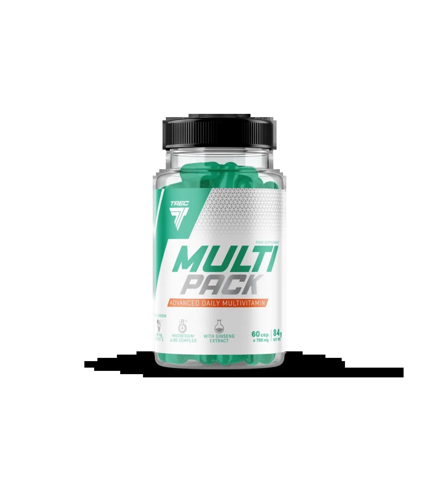 Trec Nutrition Vitamins and minerals TREC Multipack 60 Caps Complex - Buy Online on GoSupps.com