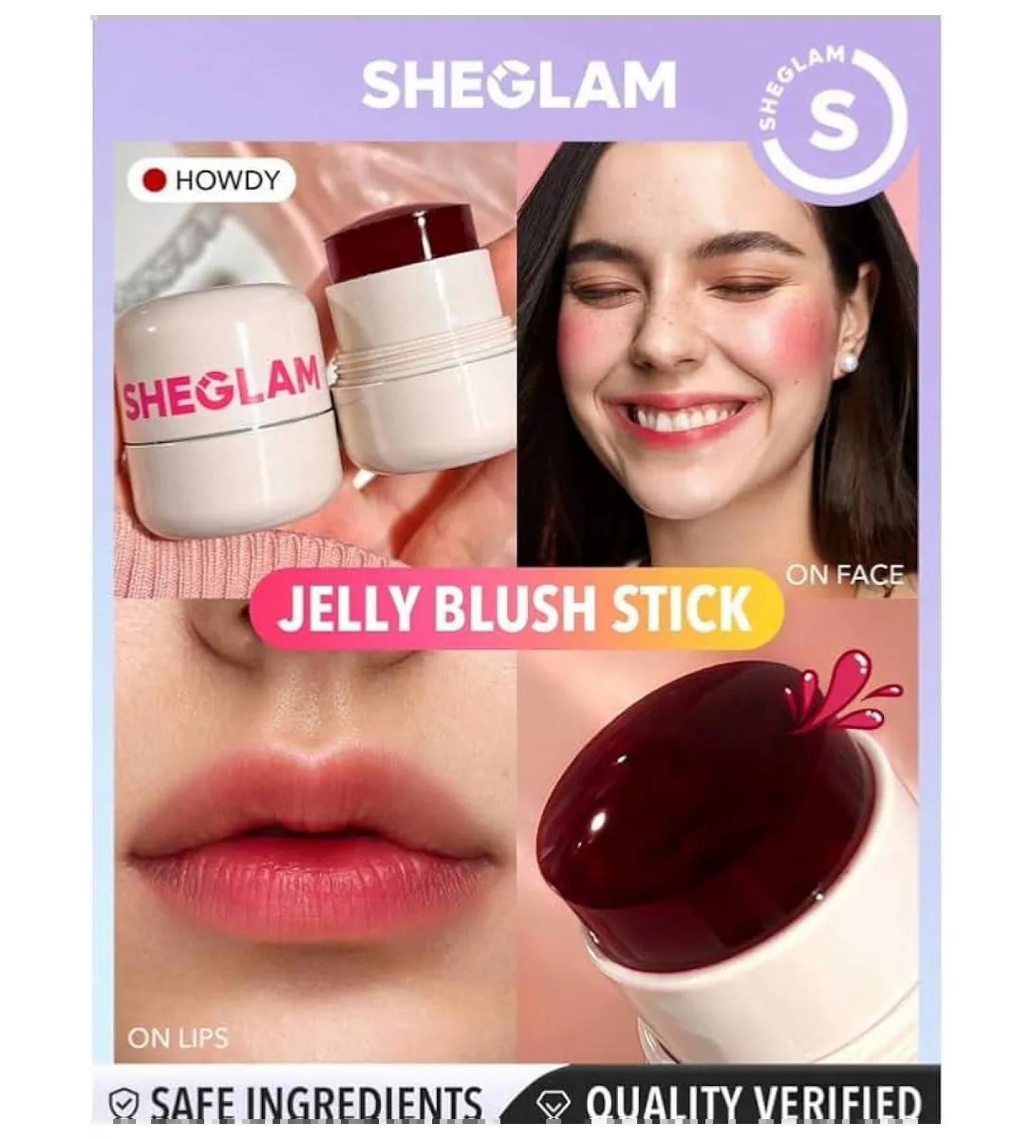 SHEGLAM Lip and cheeks in jelly shade Howdy - Buy Online on GoSupps.com